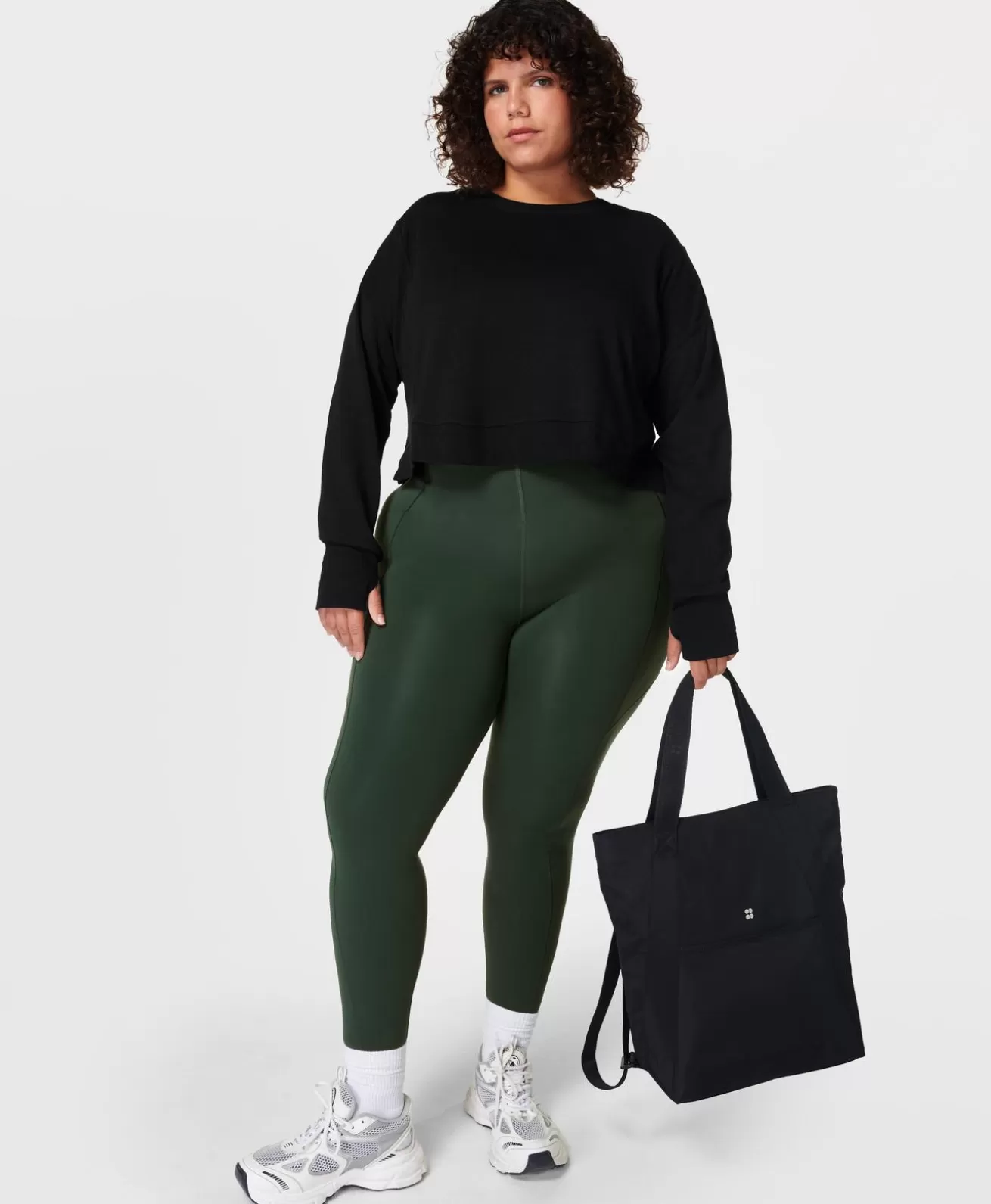 Sweaty Betty After Class Crop Sweatshirt- Sweatshirts + Hoodies |