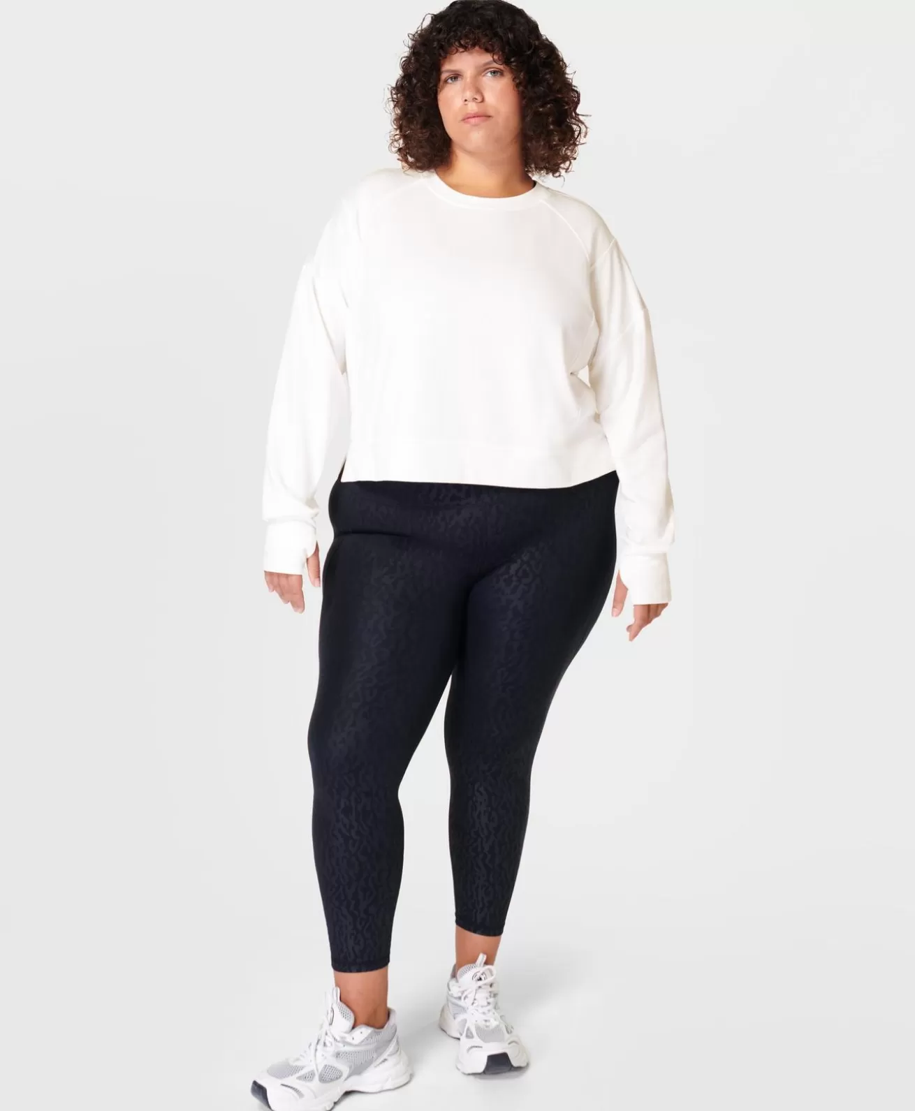 Sweaty Betty After Class Crop Sweatshirt- Sweatshirts + Hoodies