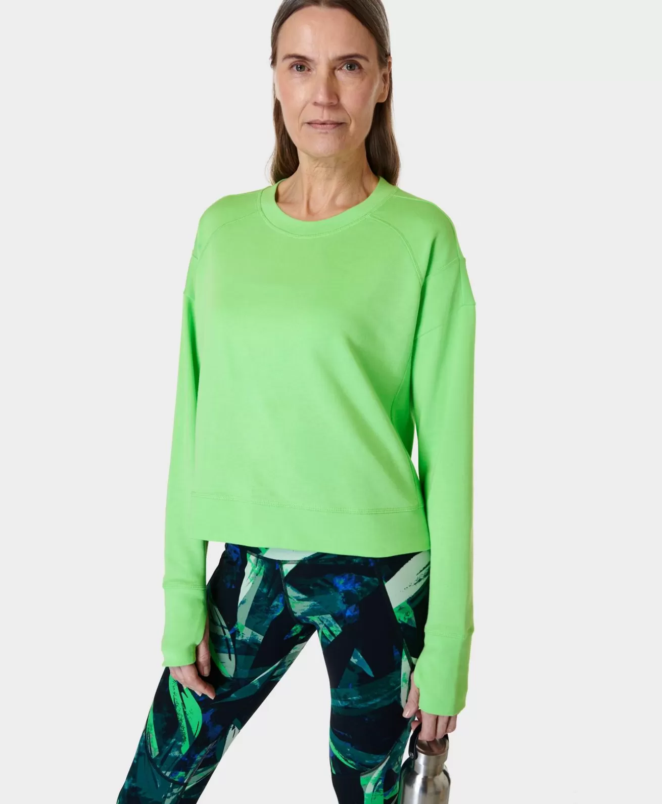 Sweaty Betty After Class Crop Sweatshirt- Sweatshirts + Hoodies