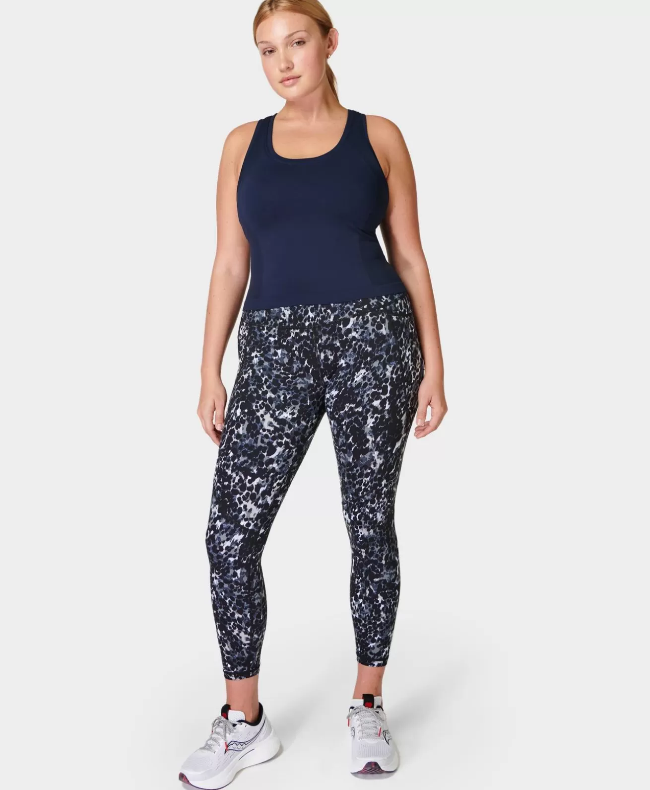 Sweaty Betty Athlete Crop Seamless Gym Tank- Tank Tops