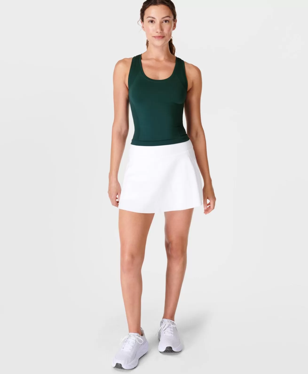 Sweaty Betty Athlete Crop Seamless Gym Tank- Tank Tops