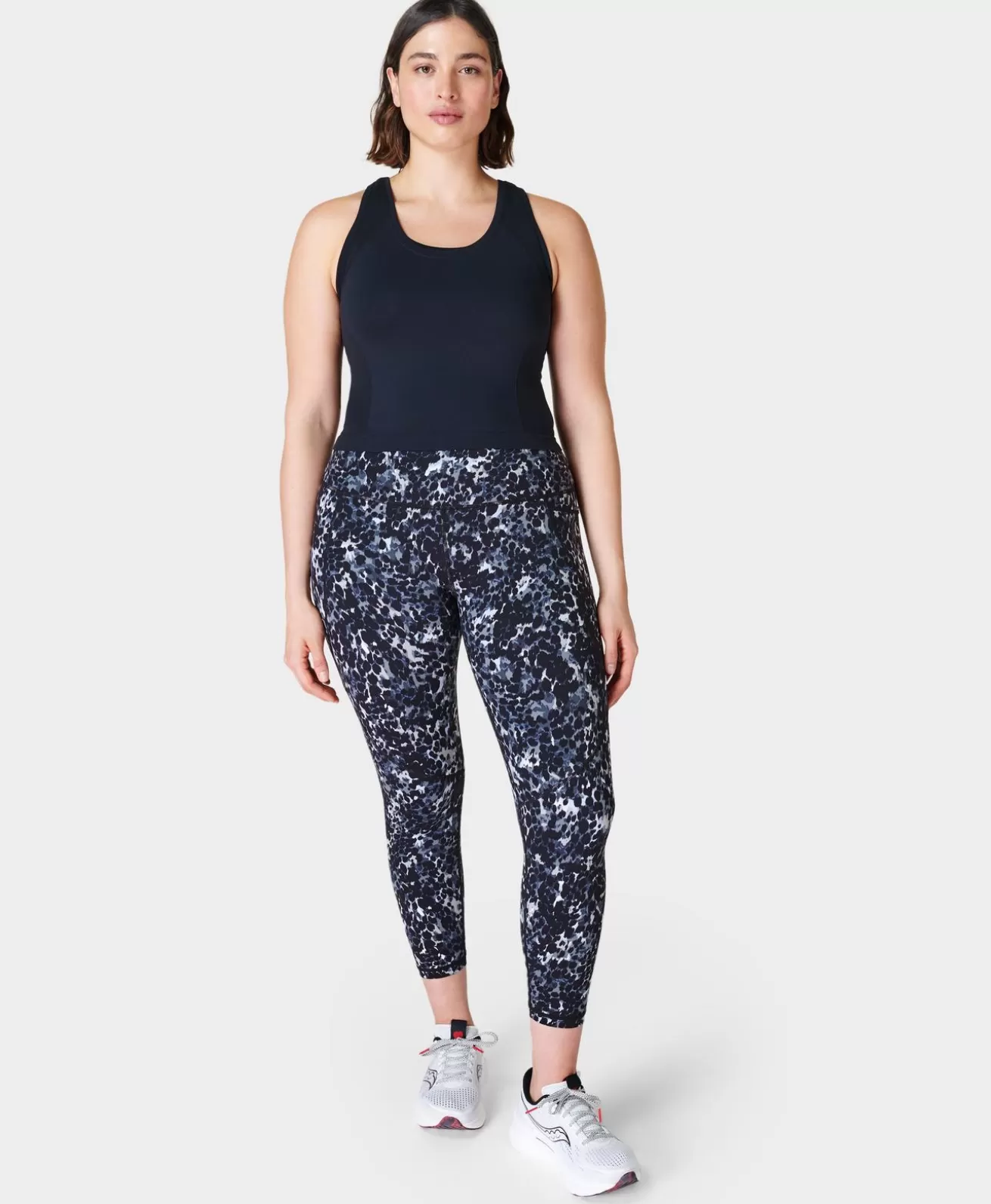 Sweaty Betty Athlete Crop Seamless Gym Tank- Tank Tops