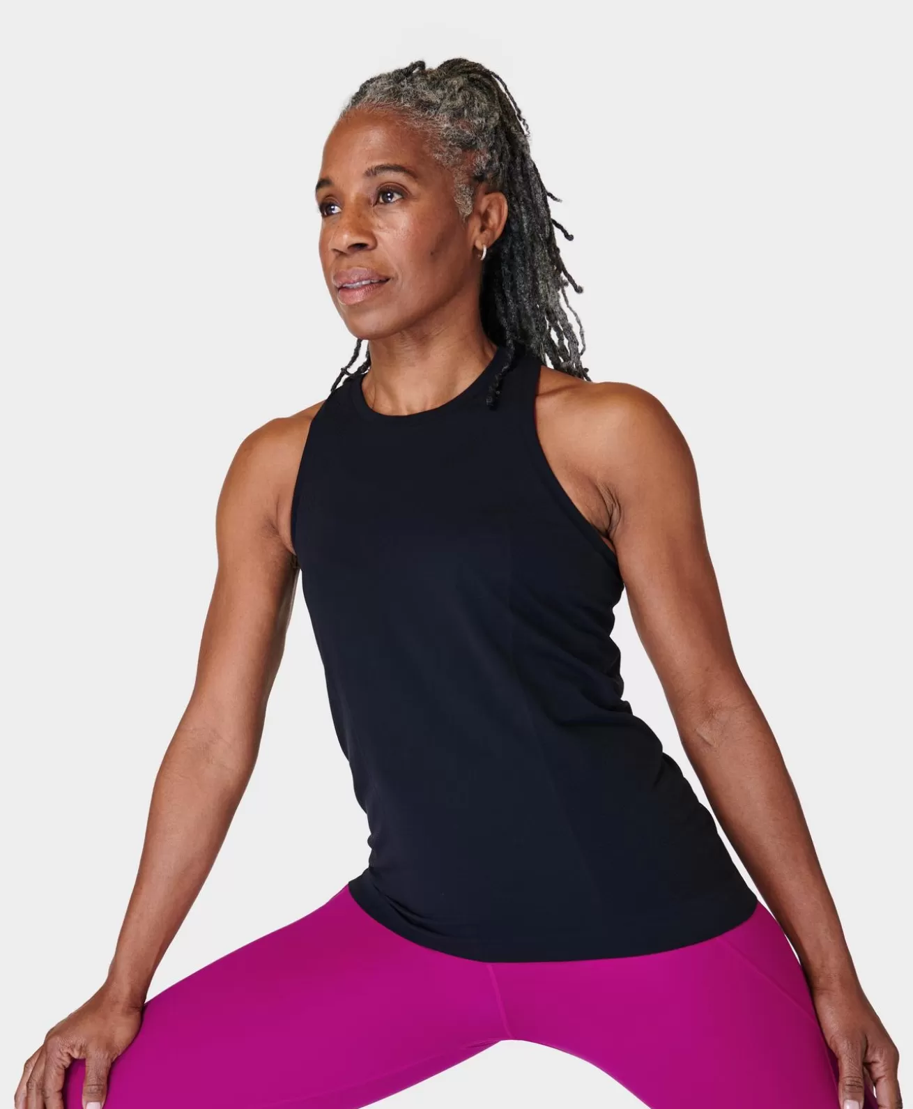 Sweaty Betty Athlete Seamless Featherweight Gym Tank- Tank Tops