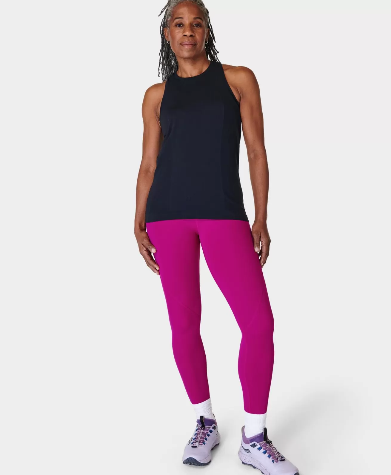 Sweaty Betty Athlete Seamless Featherweight Gym Tank- Tank Tops