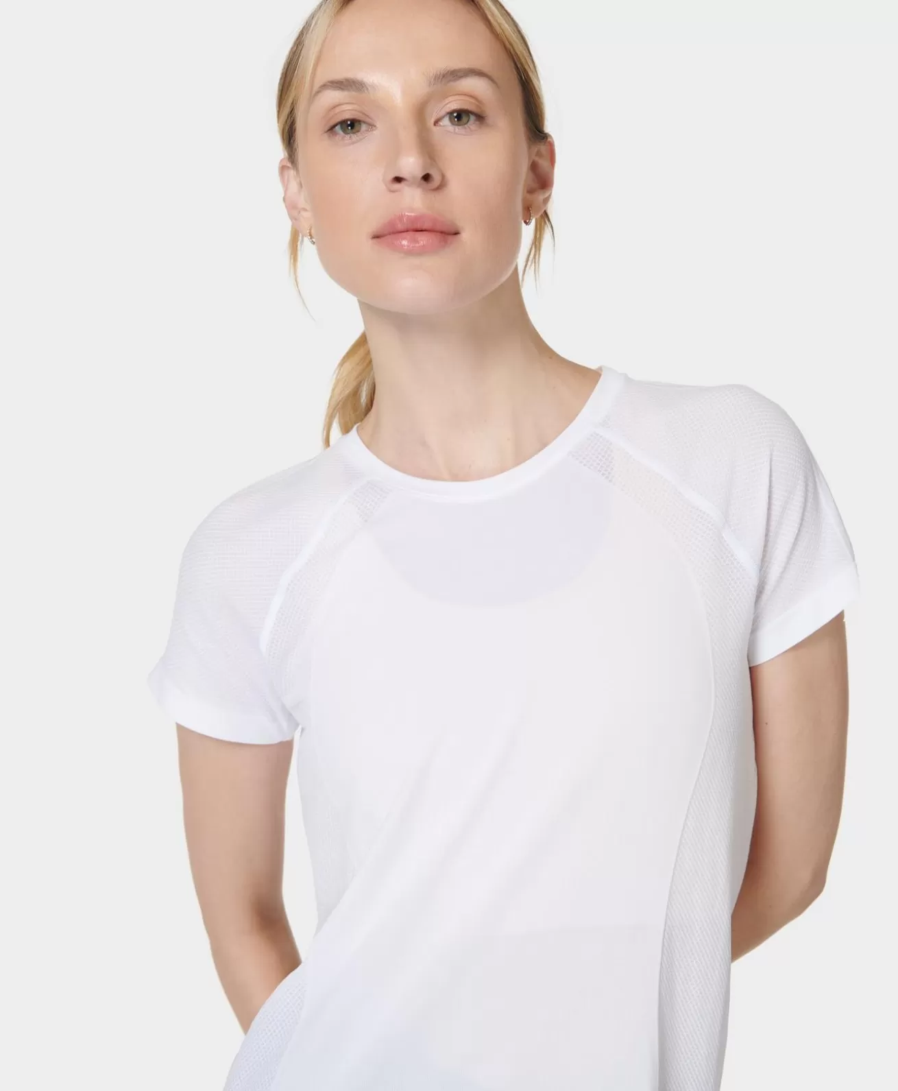 Sweaty Betty Athlete Seamless Featherweight Tee- T-Shirts