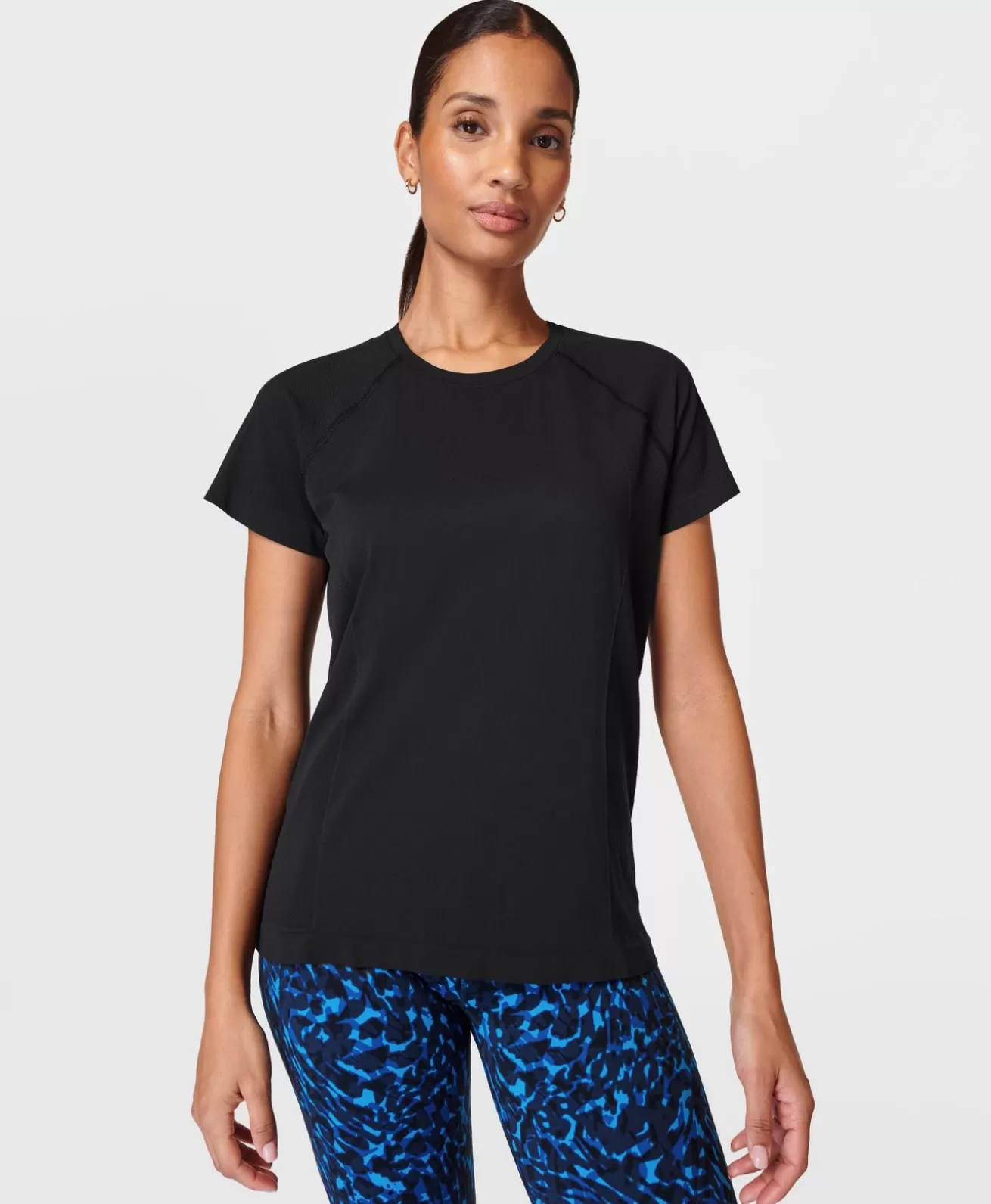 Sweaty Betty Athlete Seamless Featherweight Tee- T-Shirts