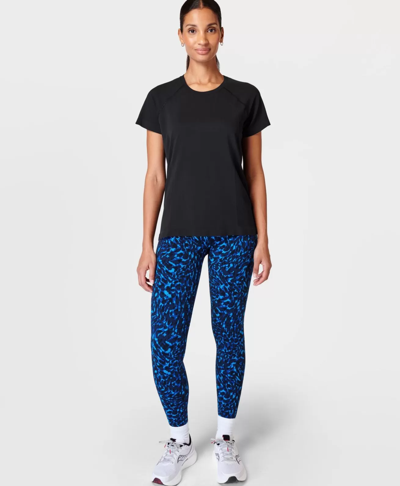 Sweaty Betty Athlete Seamless Featherweight Tee- T-Shirts