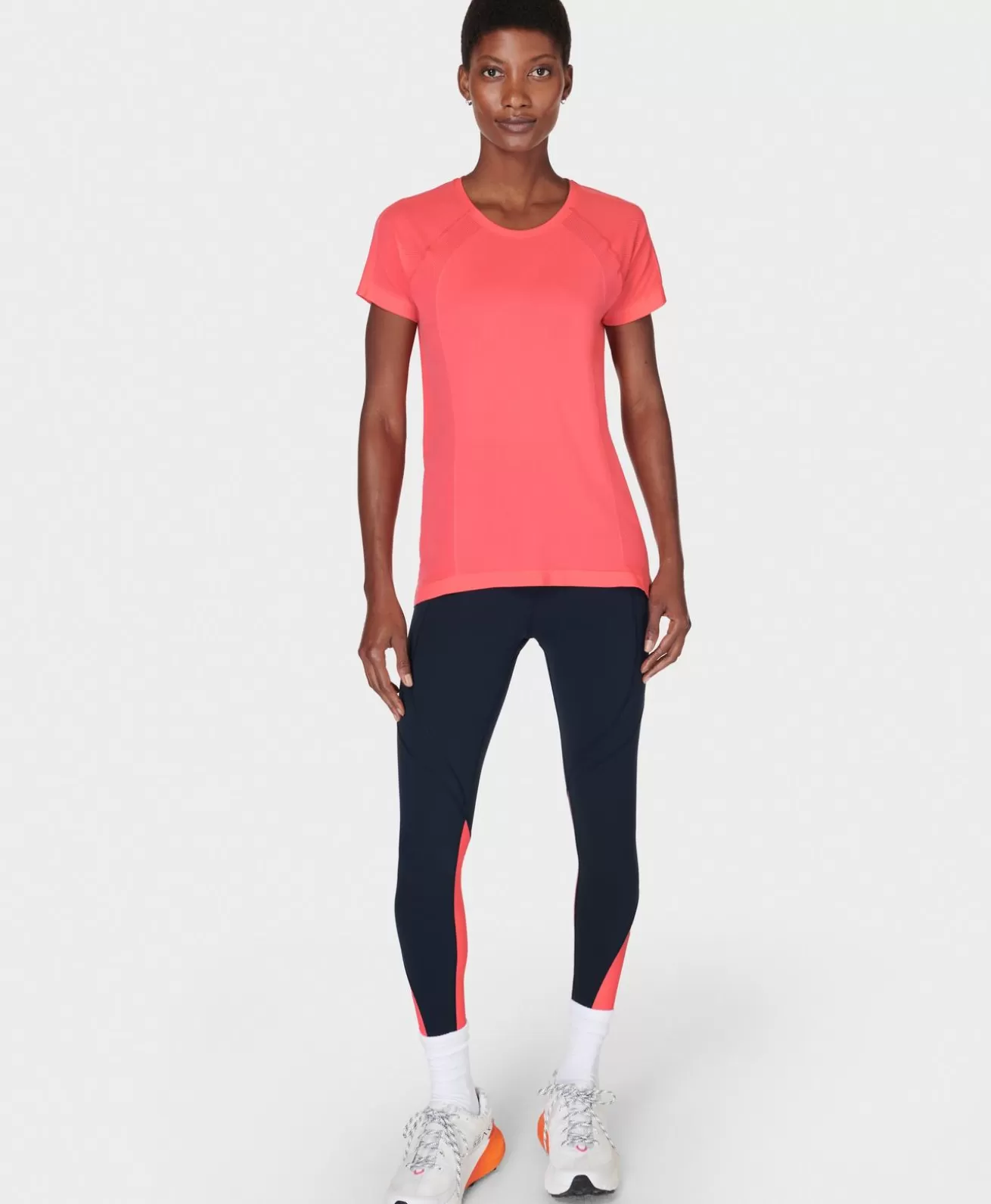 Sweaty Betty Athlete Seamless Featherweight Tee- T-Shirts