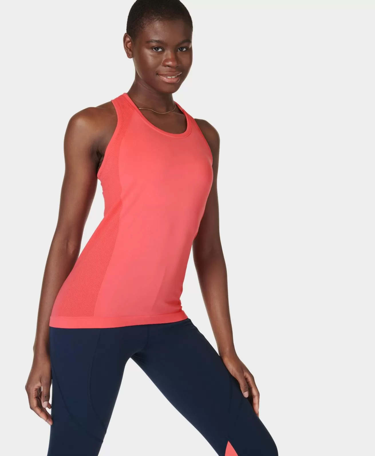 Sweaty Betty Athlete Seamless Gym Tank- Tank Tops