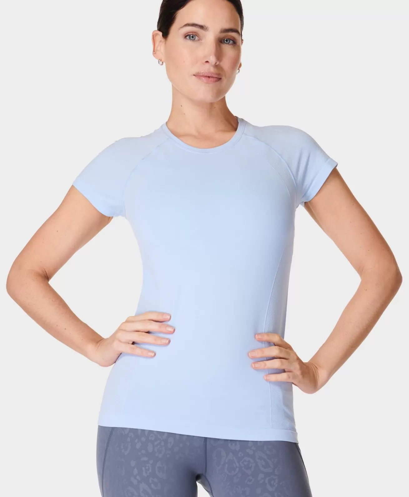 Sweaty Betty Athlete Seamless Workout Tee- T-Shirts