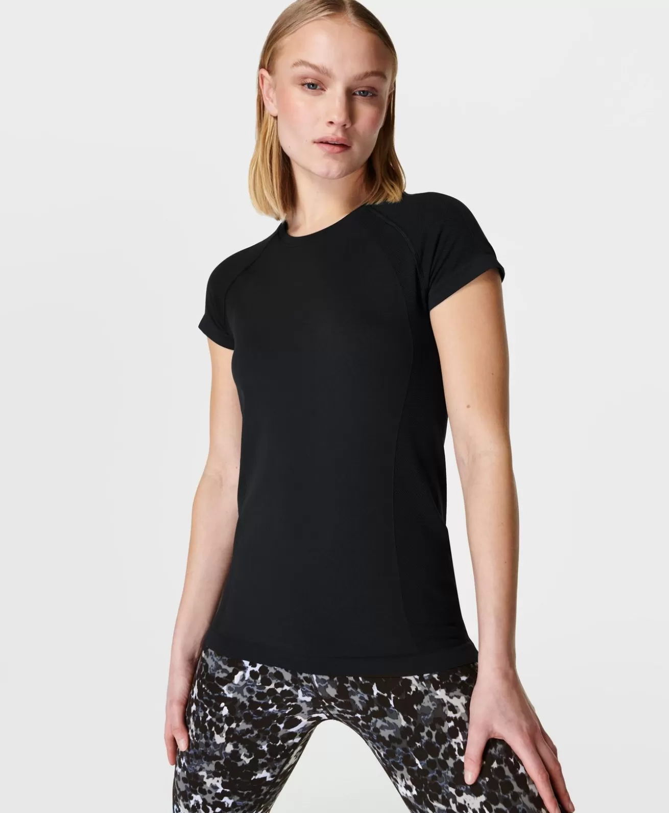 Sweaty Betty Athlete Seamless Workout Tee- T-Shirts