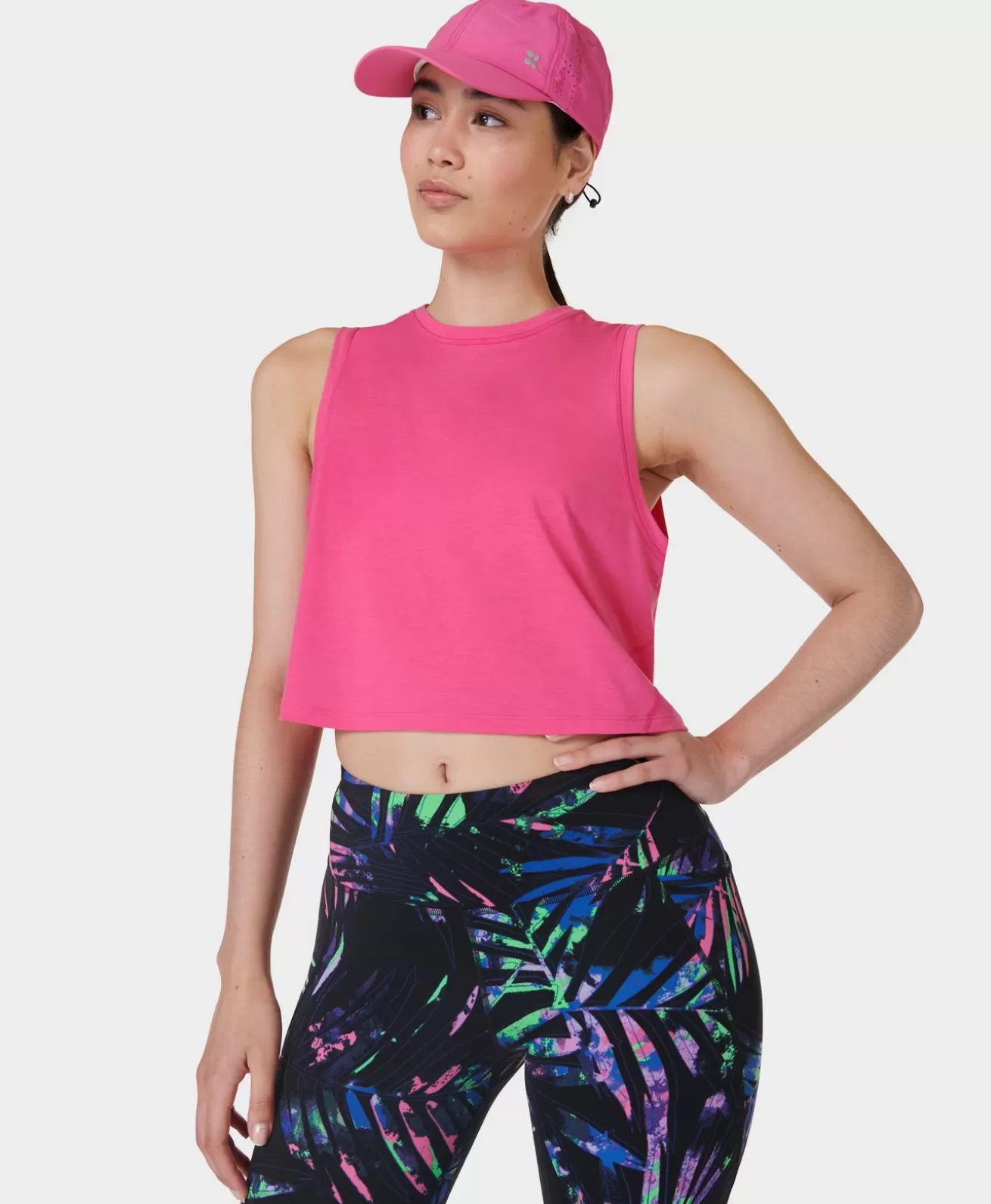 Sweaty Betty Breathe Easy Crop Muscle Tank- Tank Tops |