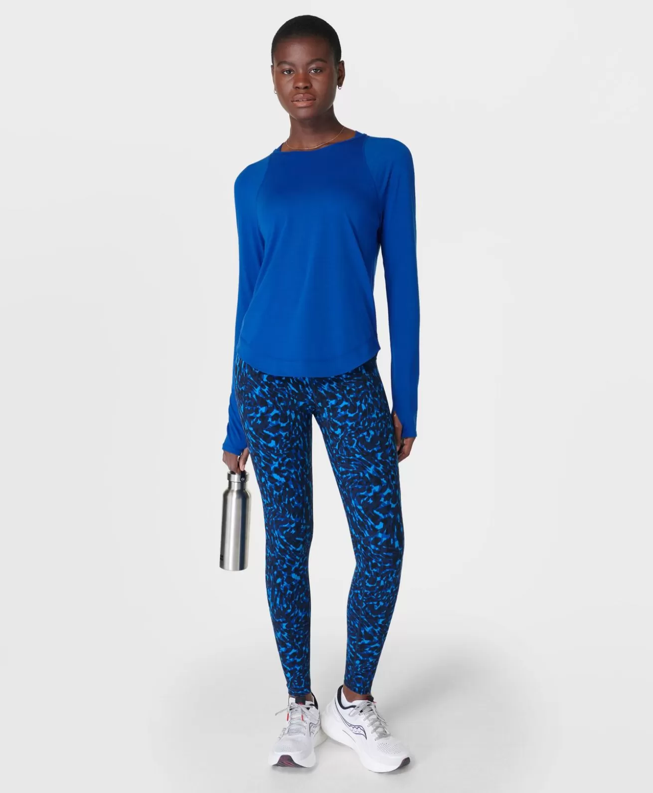 Sweaty Betty Breathe Easy Running Long Sleeve Top- Long Sleeve Tops