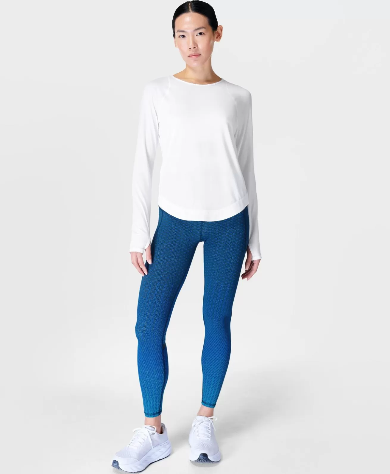 Sweaty Betty Breathe Easy Running Long Sleeve Top- Long Sleeve Tops