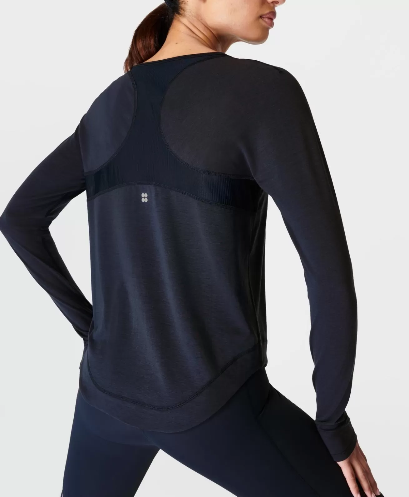 Sweaty Betty Breathe Easy Running Long Sleeve Top- Long Sleeve Tops