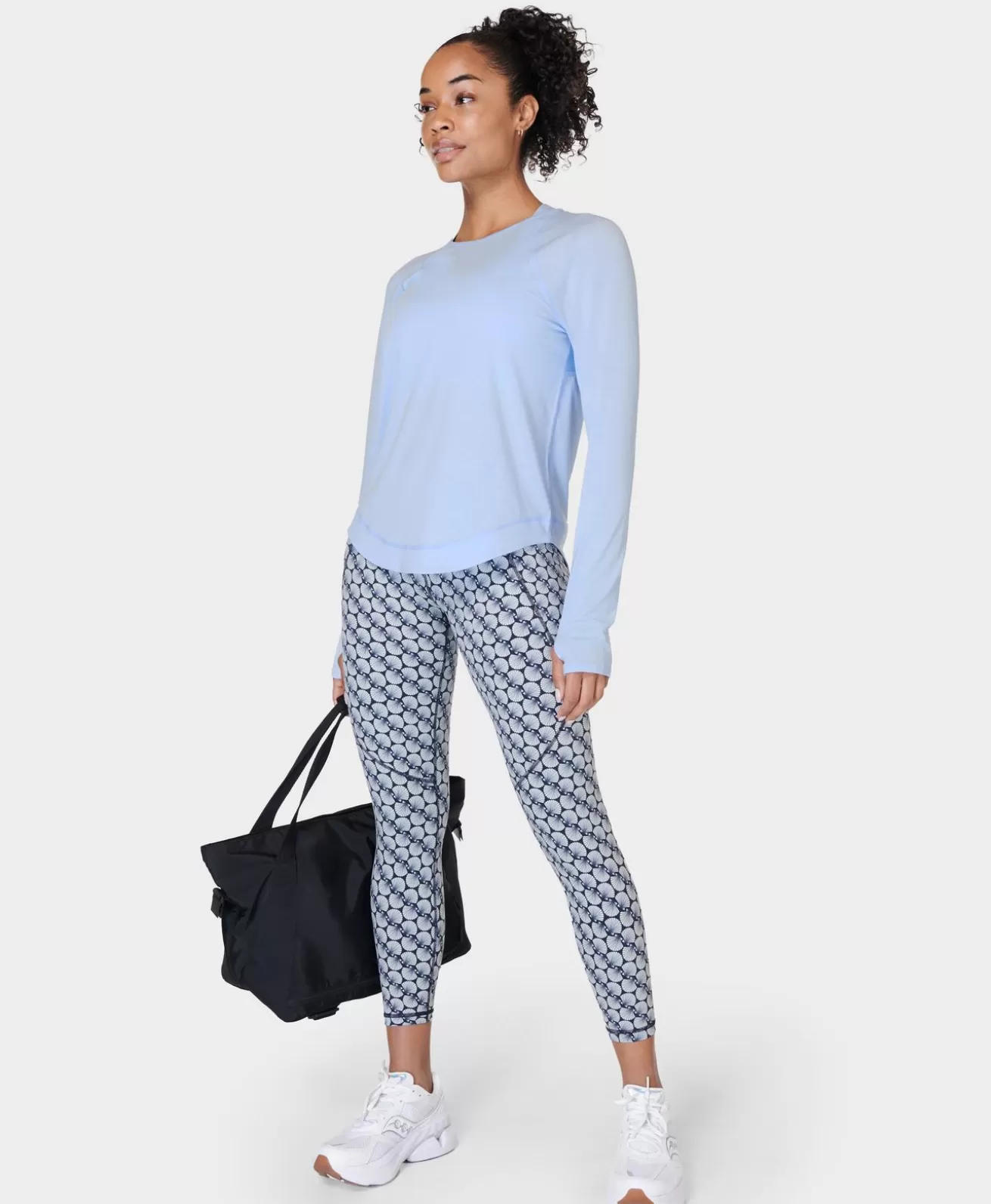 Sweaty Betty Breathe Easy Running Long Sleeve Top- Long Sleeve Tops