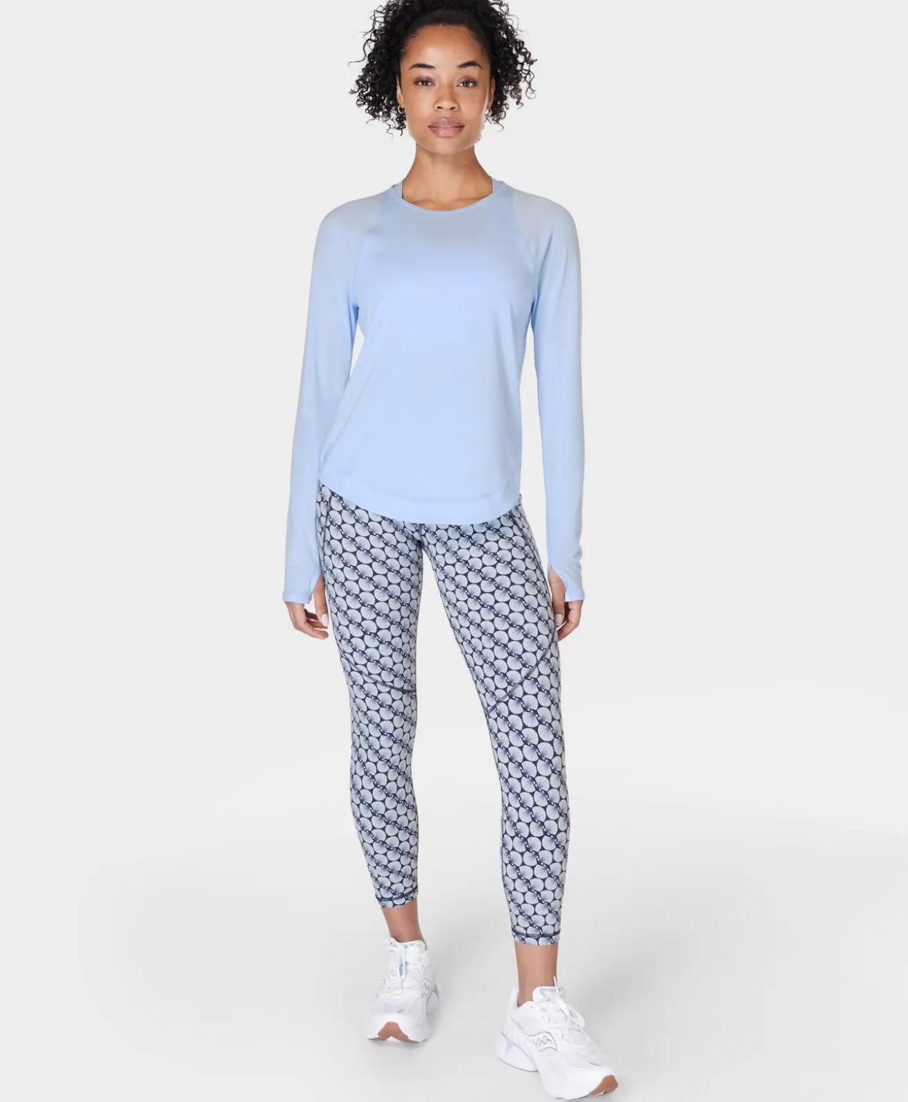 Sweaty Betty Breathe Easy Running Long Sleeve Top- Long Sleeve Tops