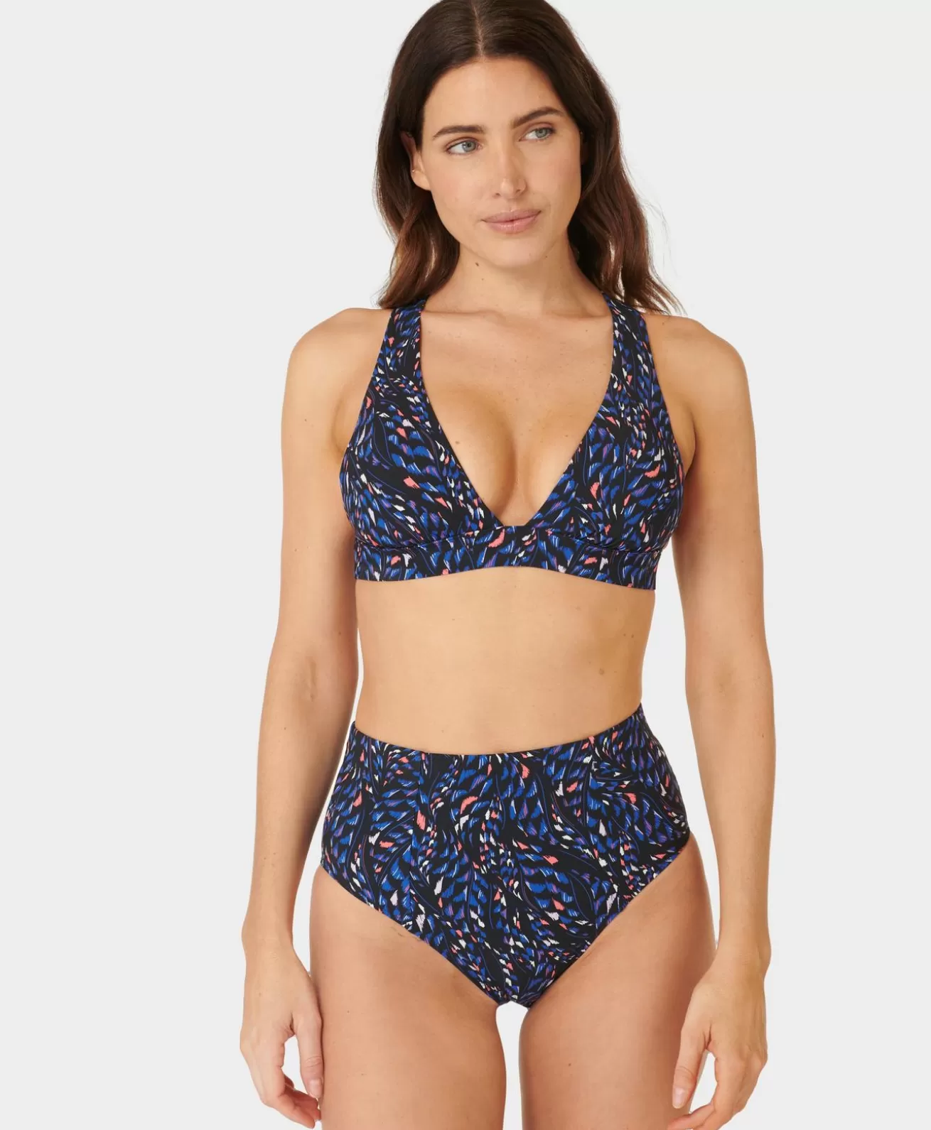 Sweaty Betty Brook High Waist Xtra Life Bikini Brief- Swimwear