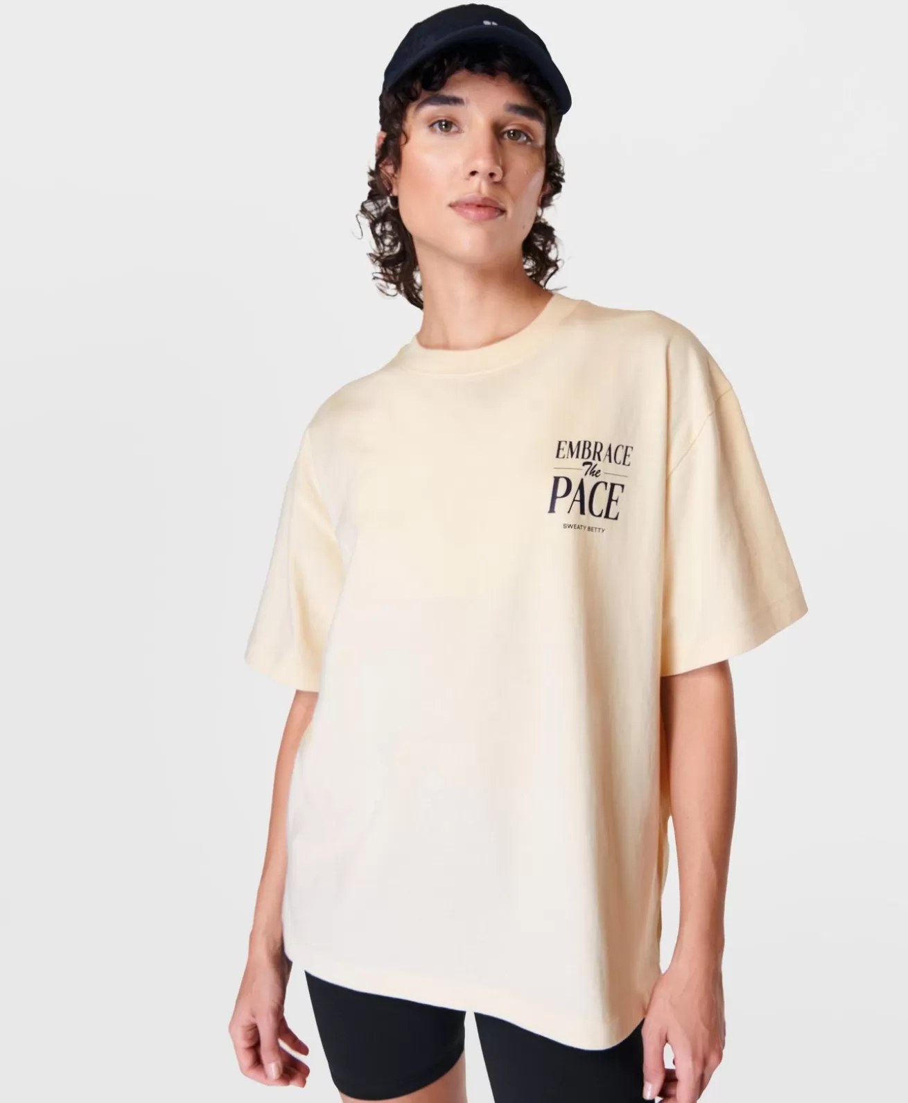 Sweaty Betty Embrace The Pace Graphic Tee- T-Shirts