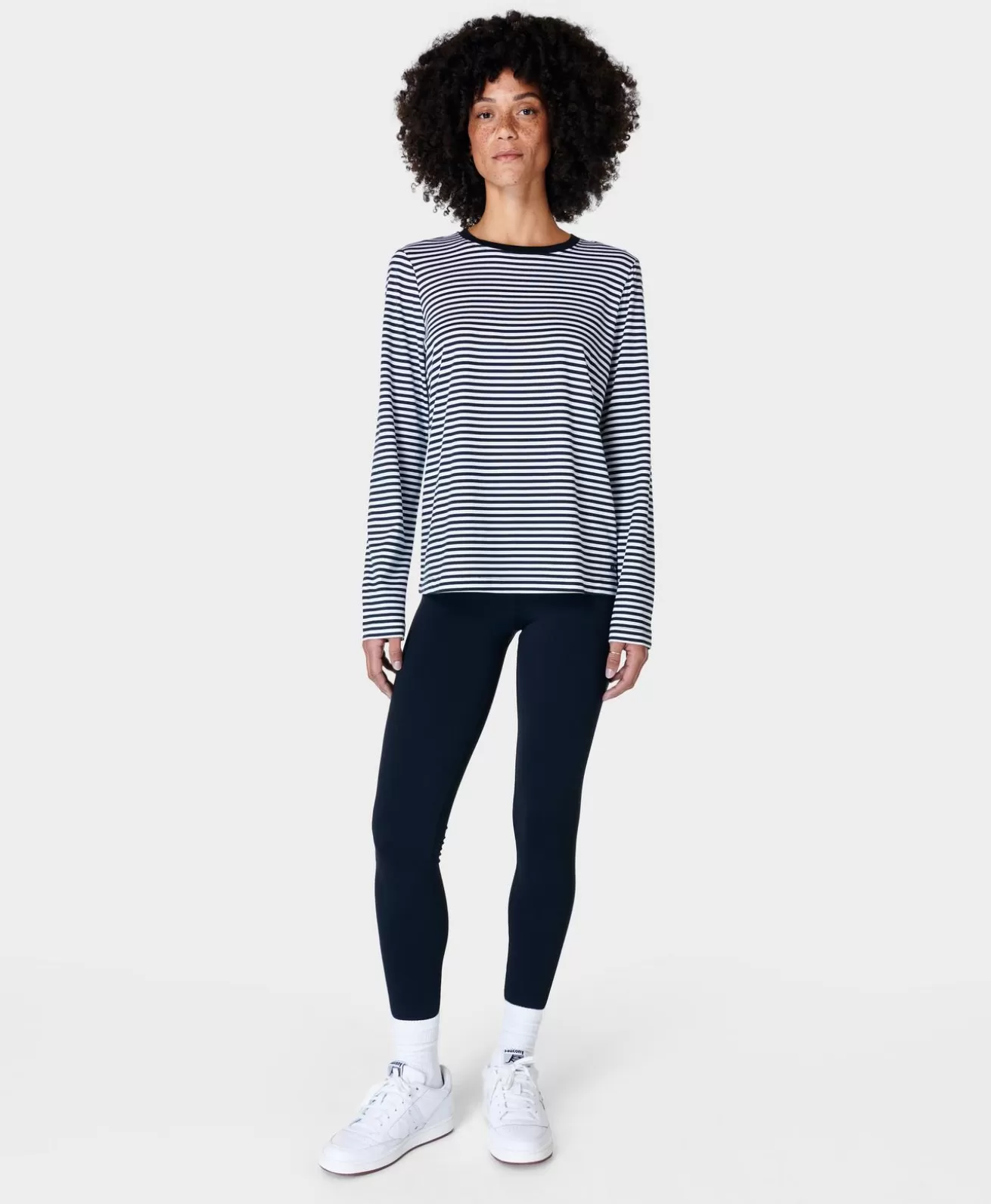 Sweaty Betty Essential Long Sleeve Tee- Long Sleeve Tops | T-Shirts