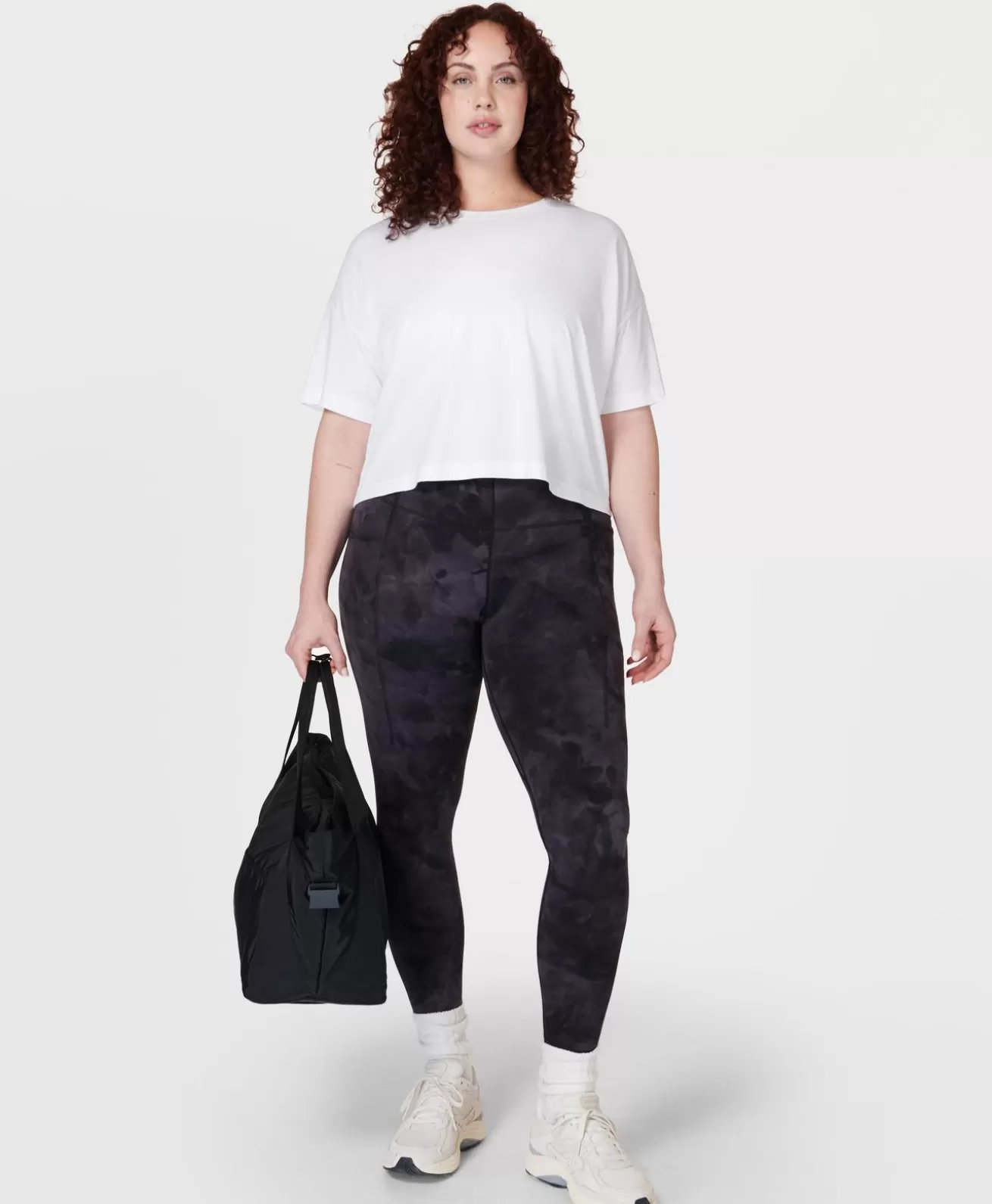 Sweaty Betty Essential Short Sleeve Crop Tee- T-Shirts