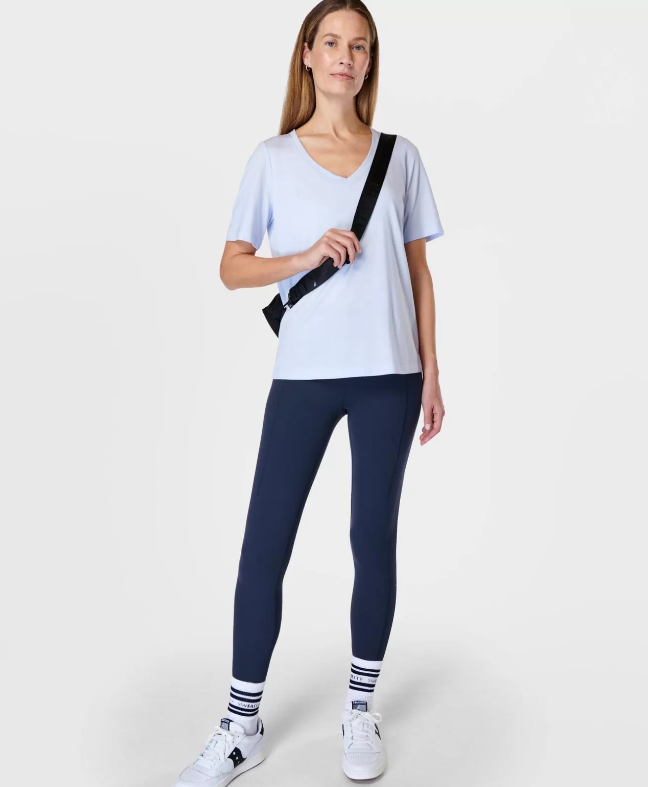 Sweaty Betty Essential V-Neck Tee- T-Shirts