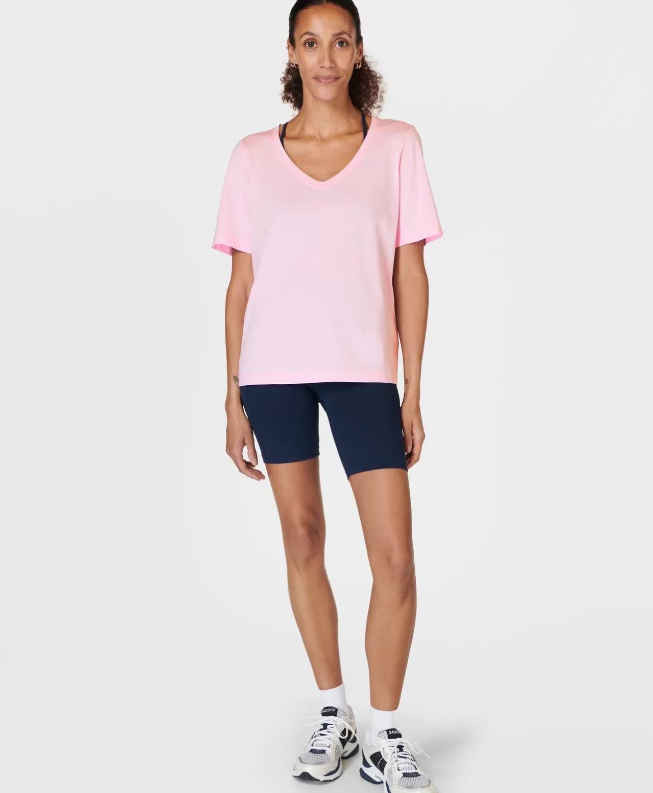 Sweaty Betty Essential V-Neck Tee- T-Shirts