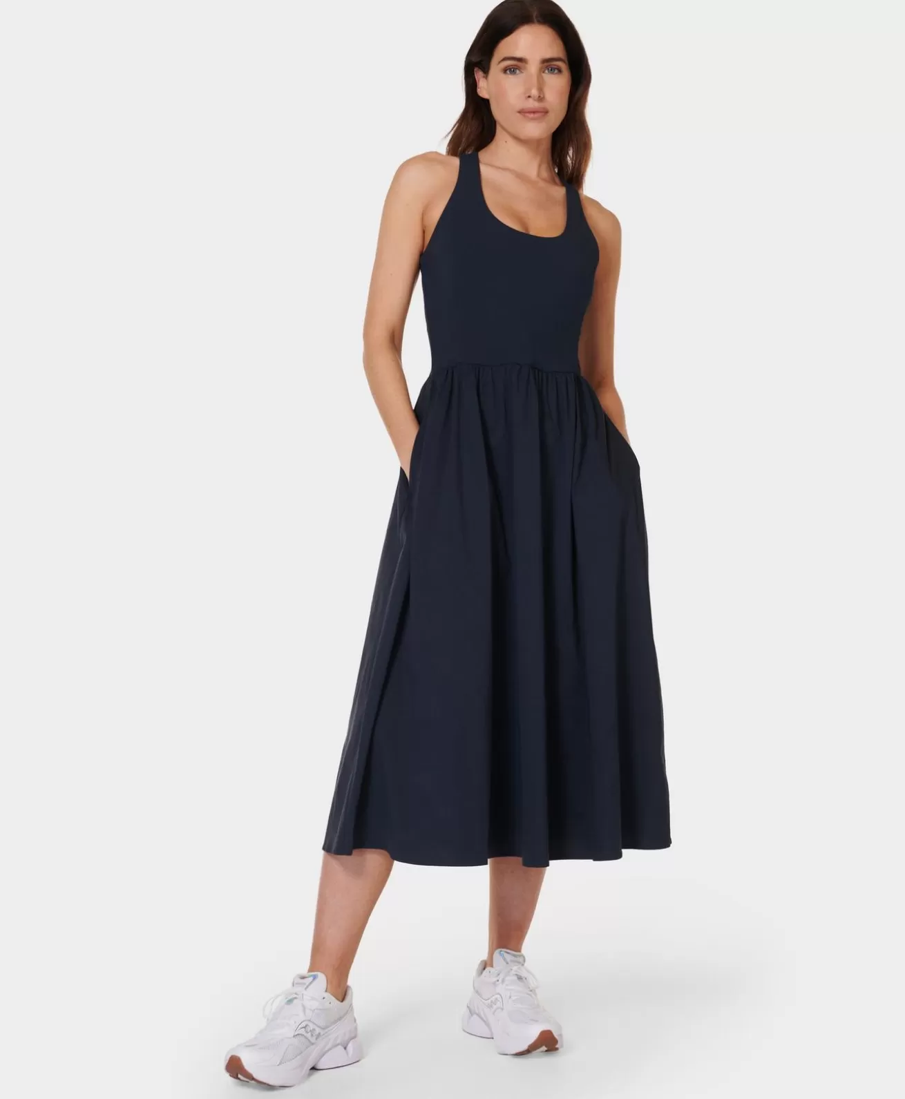 Sweaty Betty Explorer Ribbed Racer Dress- Dresses & Jumpsuits |