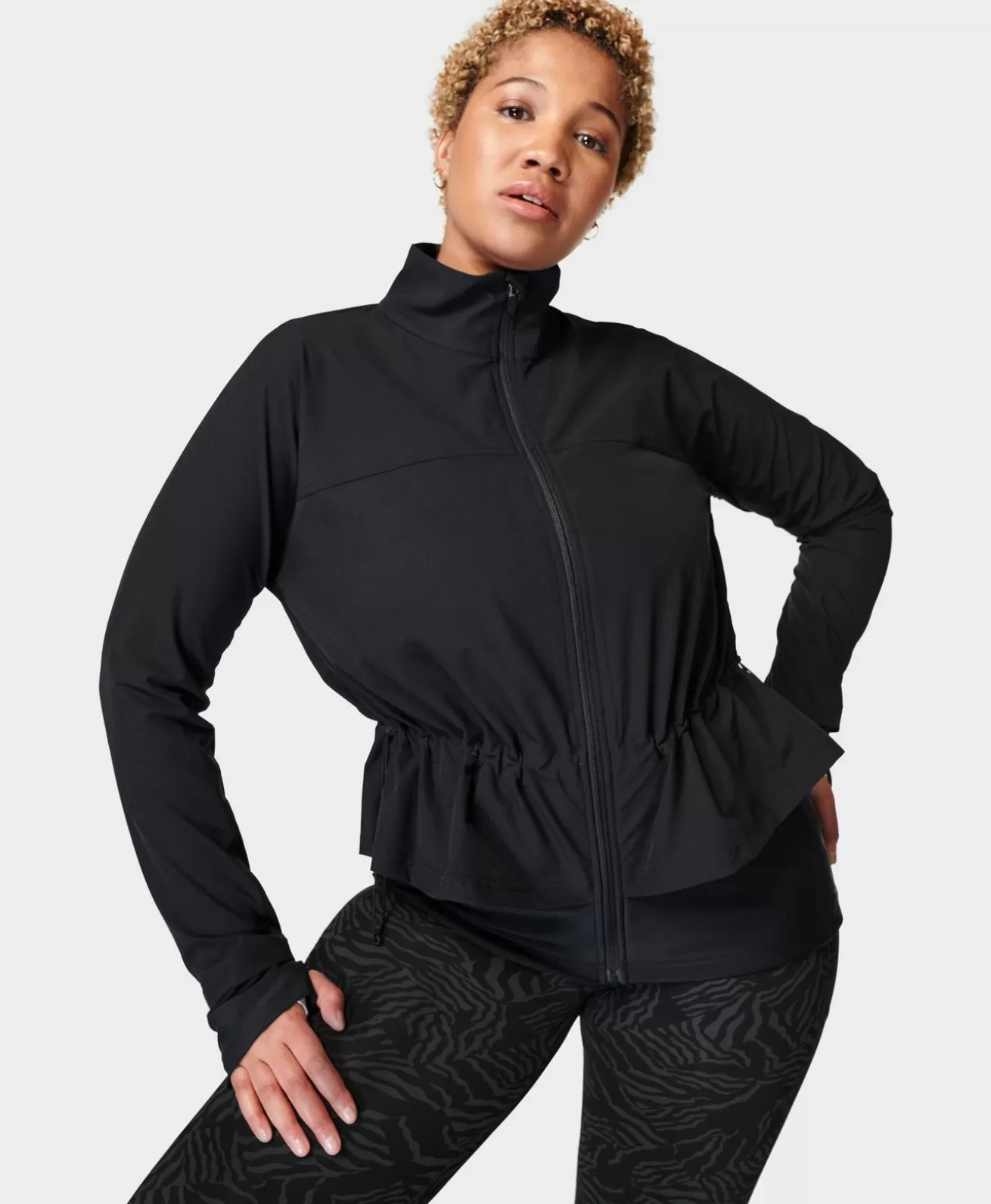 Sweaty Betty Fast Lane Running Jacket- Coats & Jackets