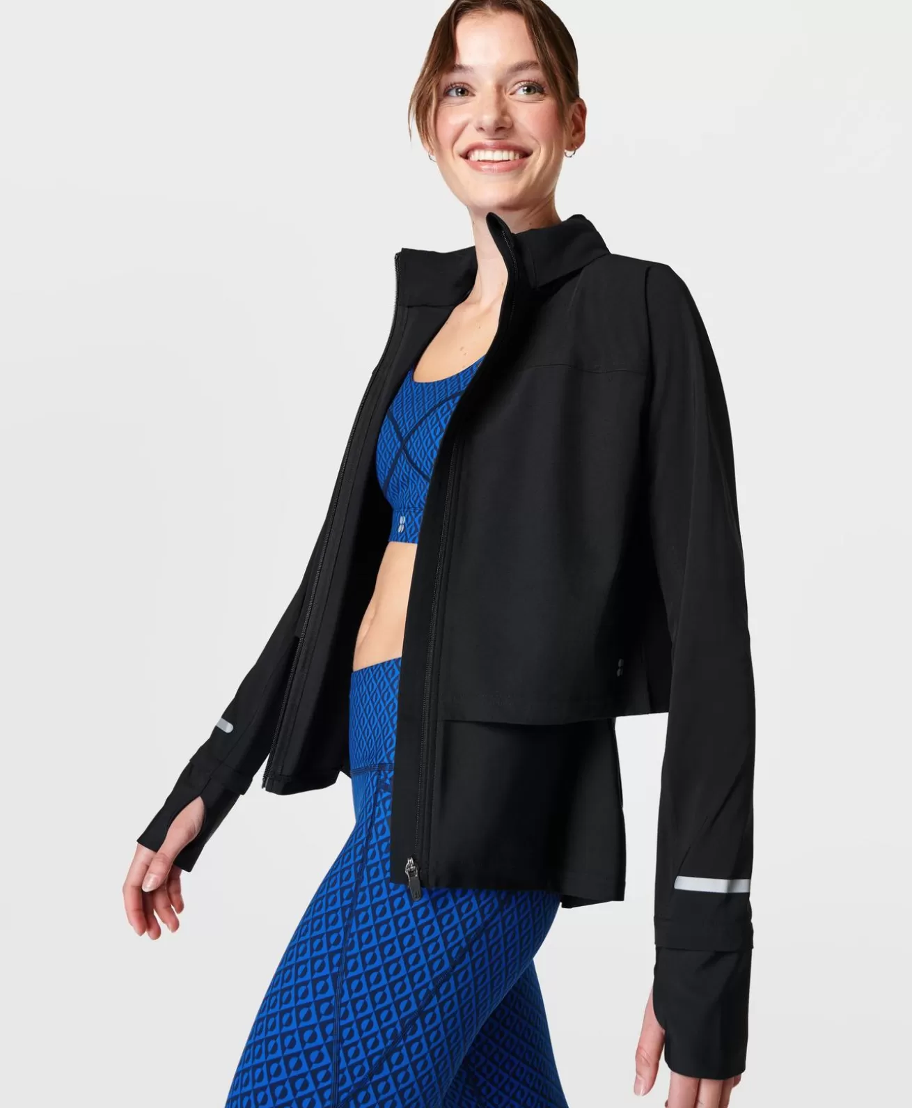 Sweaty Betty Fast Track Running Jacket- Coats & Jackets |