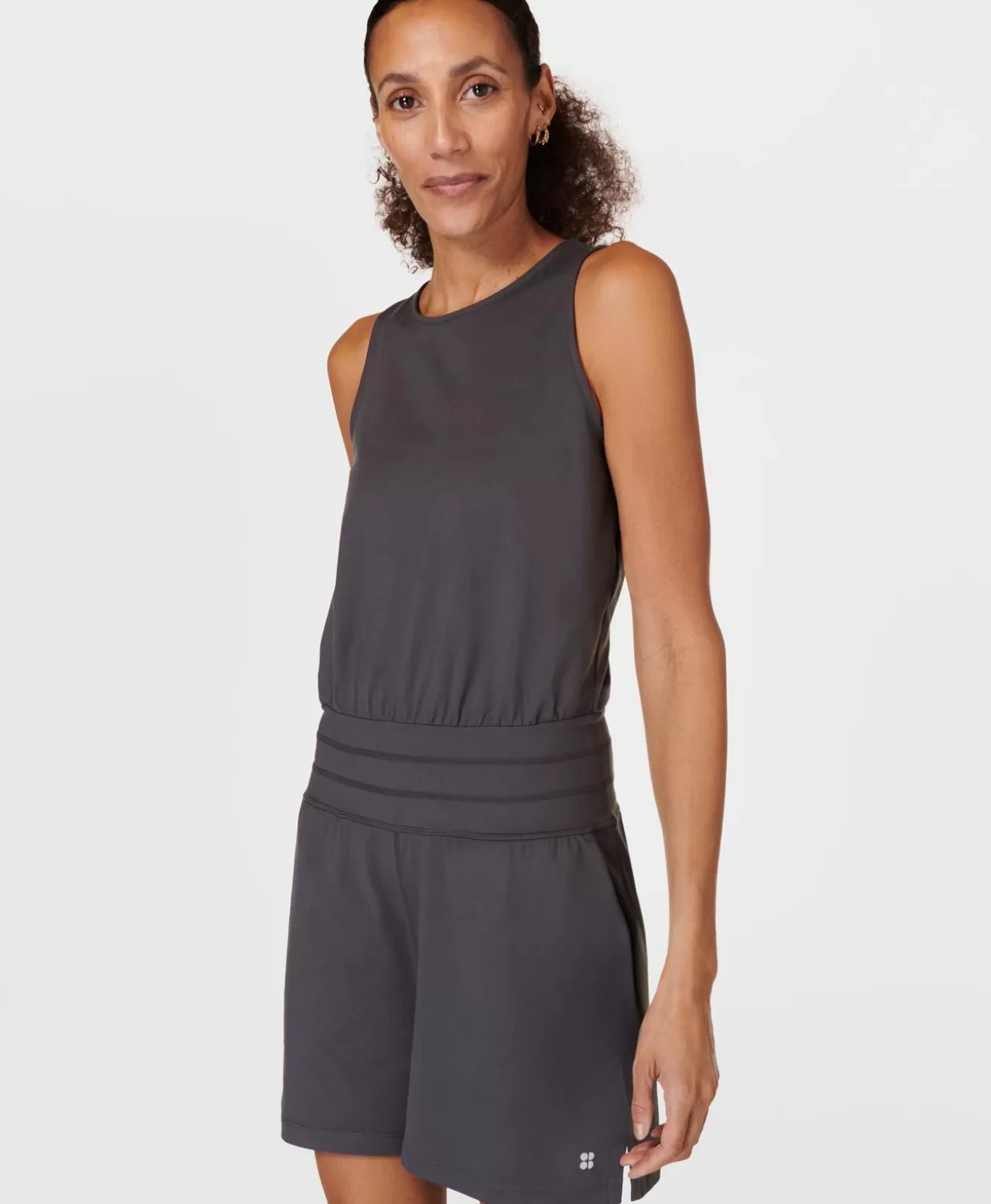 Sweaty Betty Gaia Performance Yoga Romper- Dresses & Jumpsuits