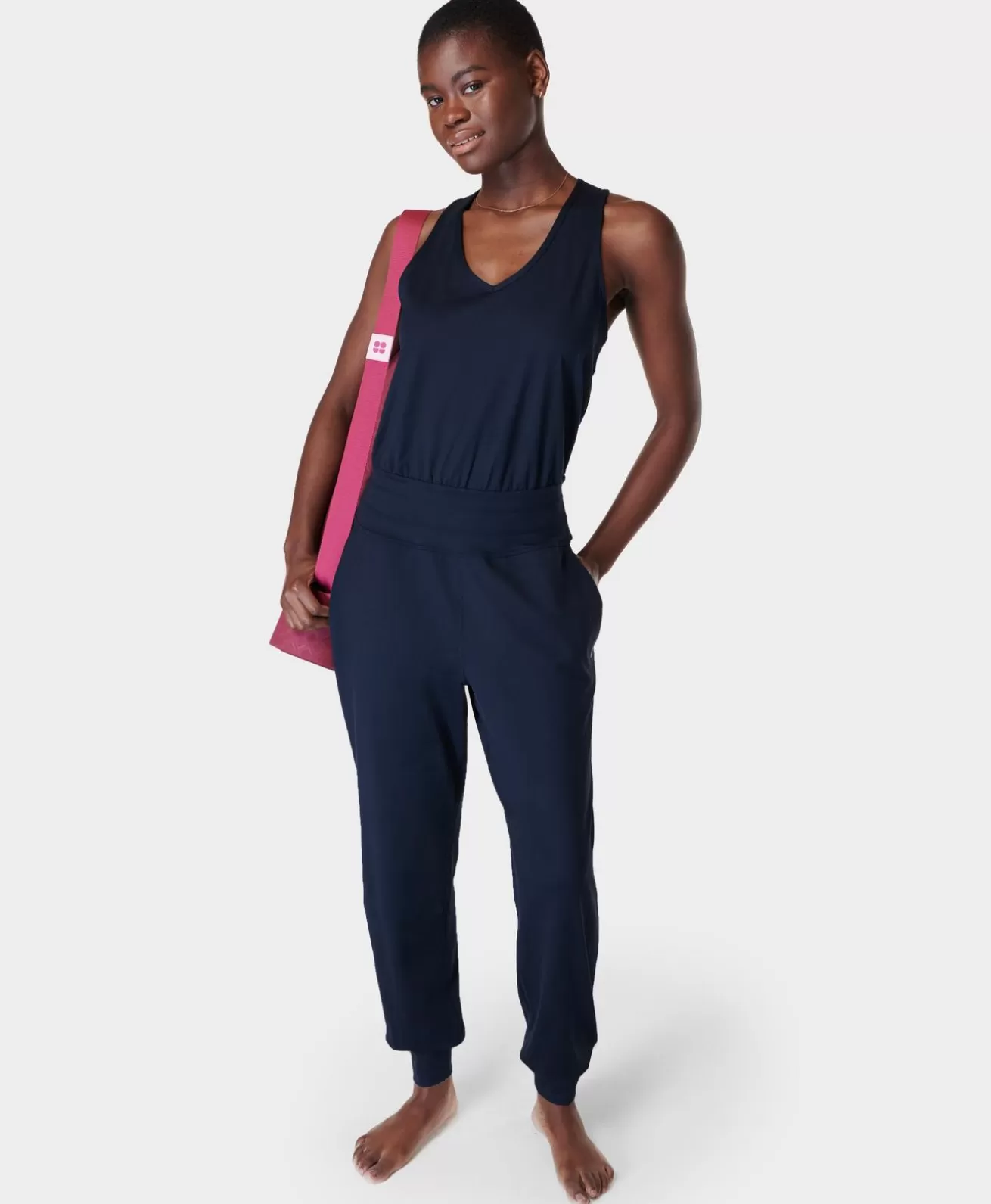 Sweaty Betty Gaia Yoga Jumpsuit- Dresses & Jumpsuits