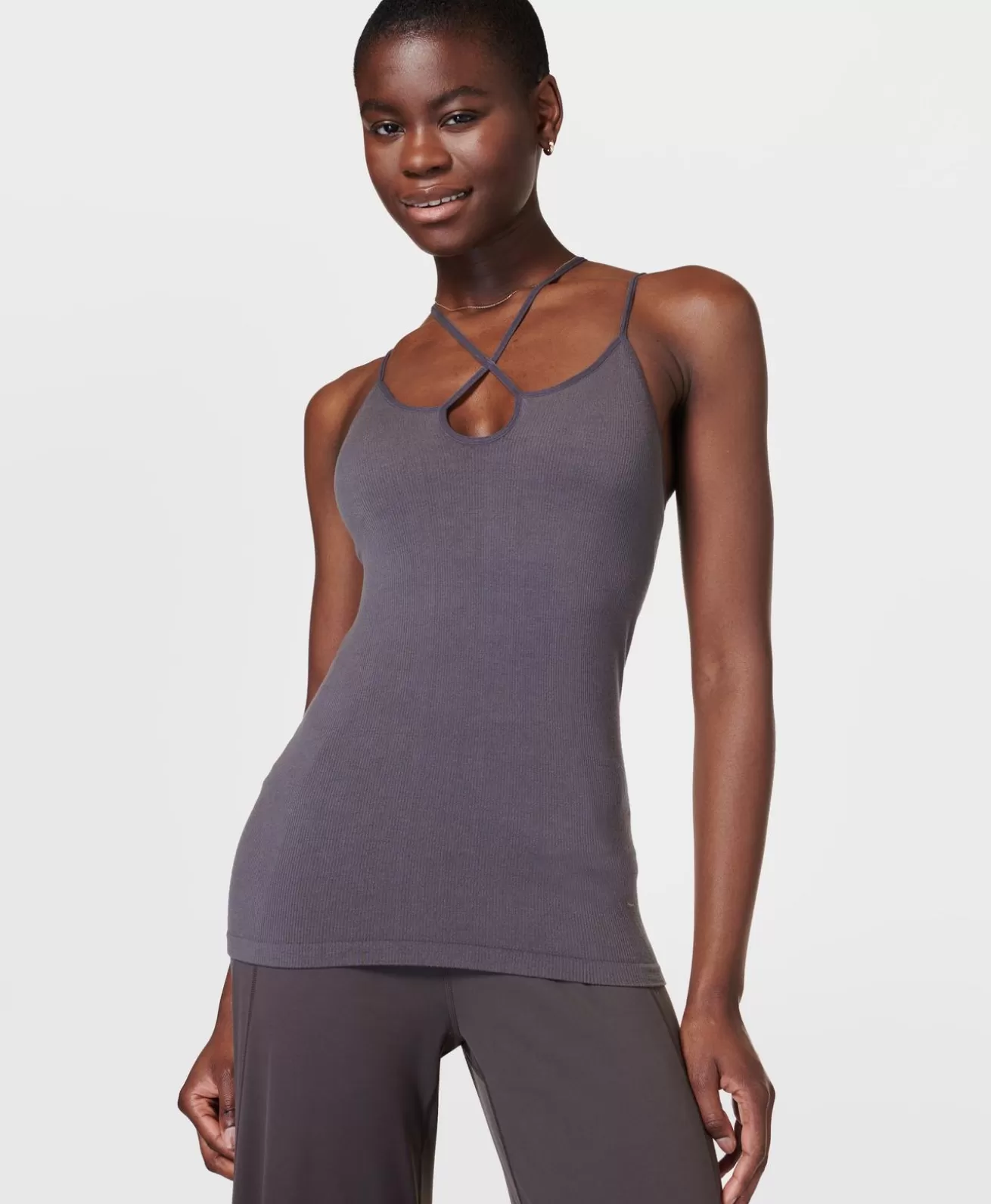 Sweaty Betty Mindful Seamless Strappy Bra Tank- Tank Tops