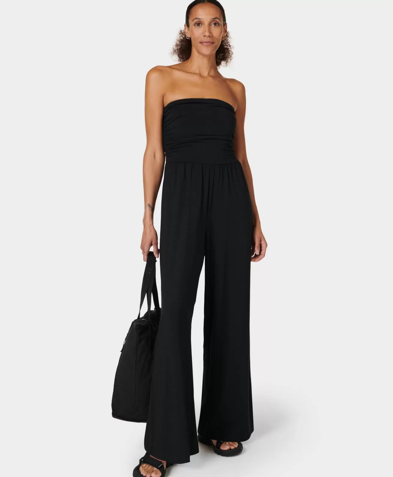 Sweaty Betty Modal Wide Leg Jumpsuit- Dresses & Jumpsuits |