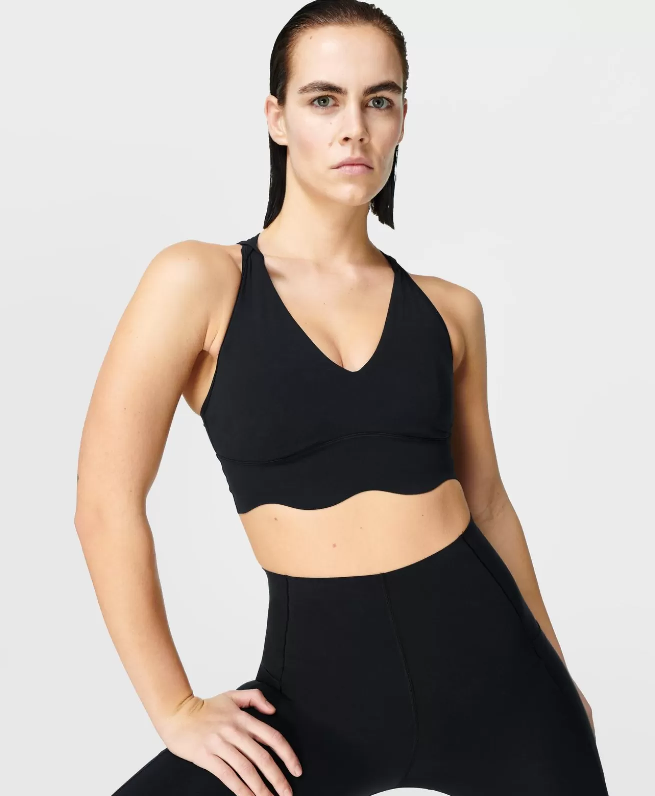 Sweaty Betty Power Contour Plunge Bra- Underwear | Medium Support