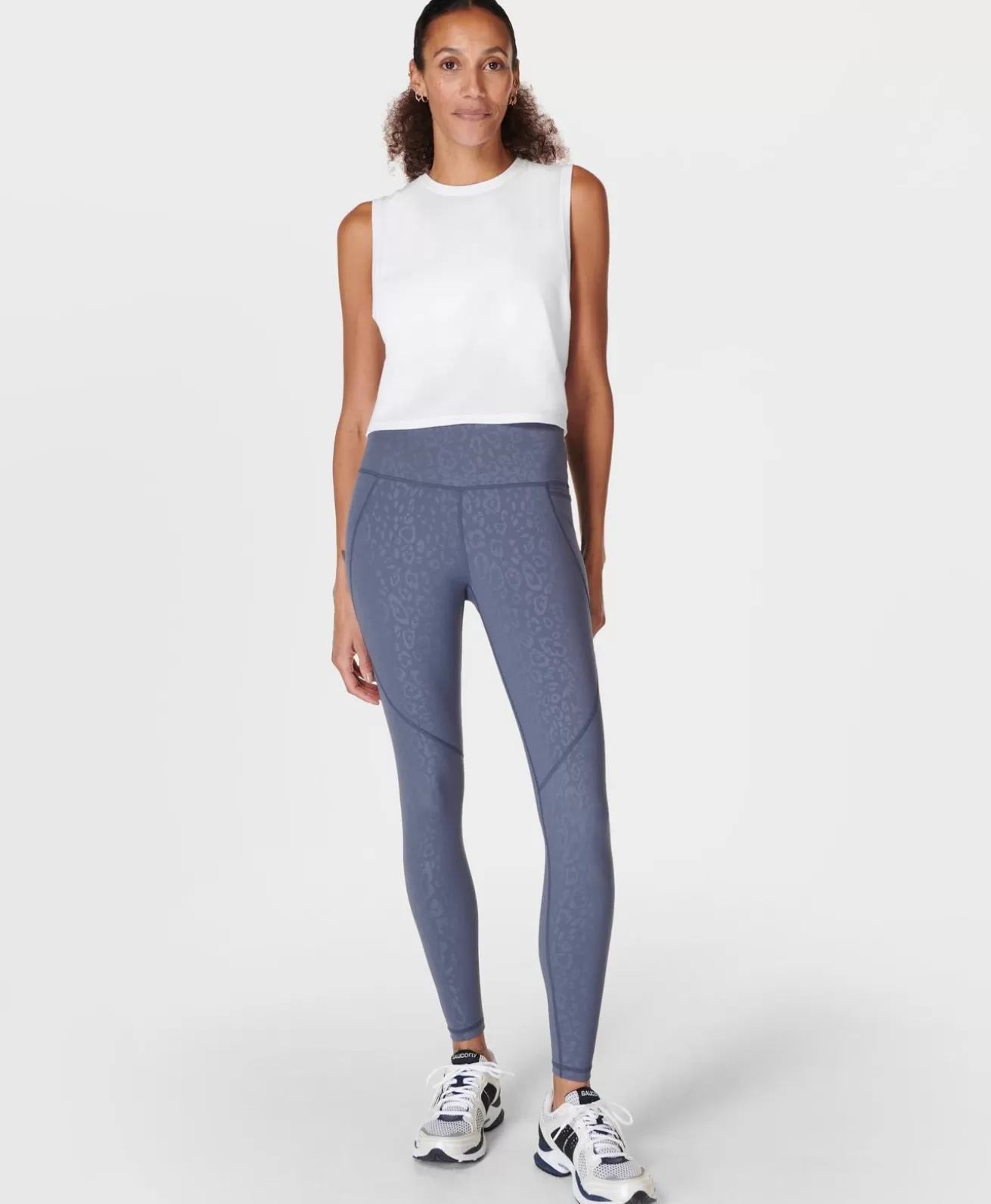 Sweaty Betty Power Embossed Workout Leggings- Pocketed | Full Length