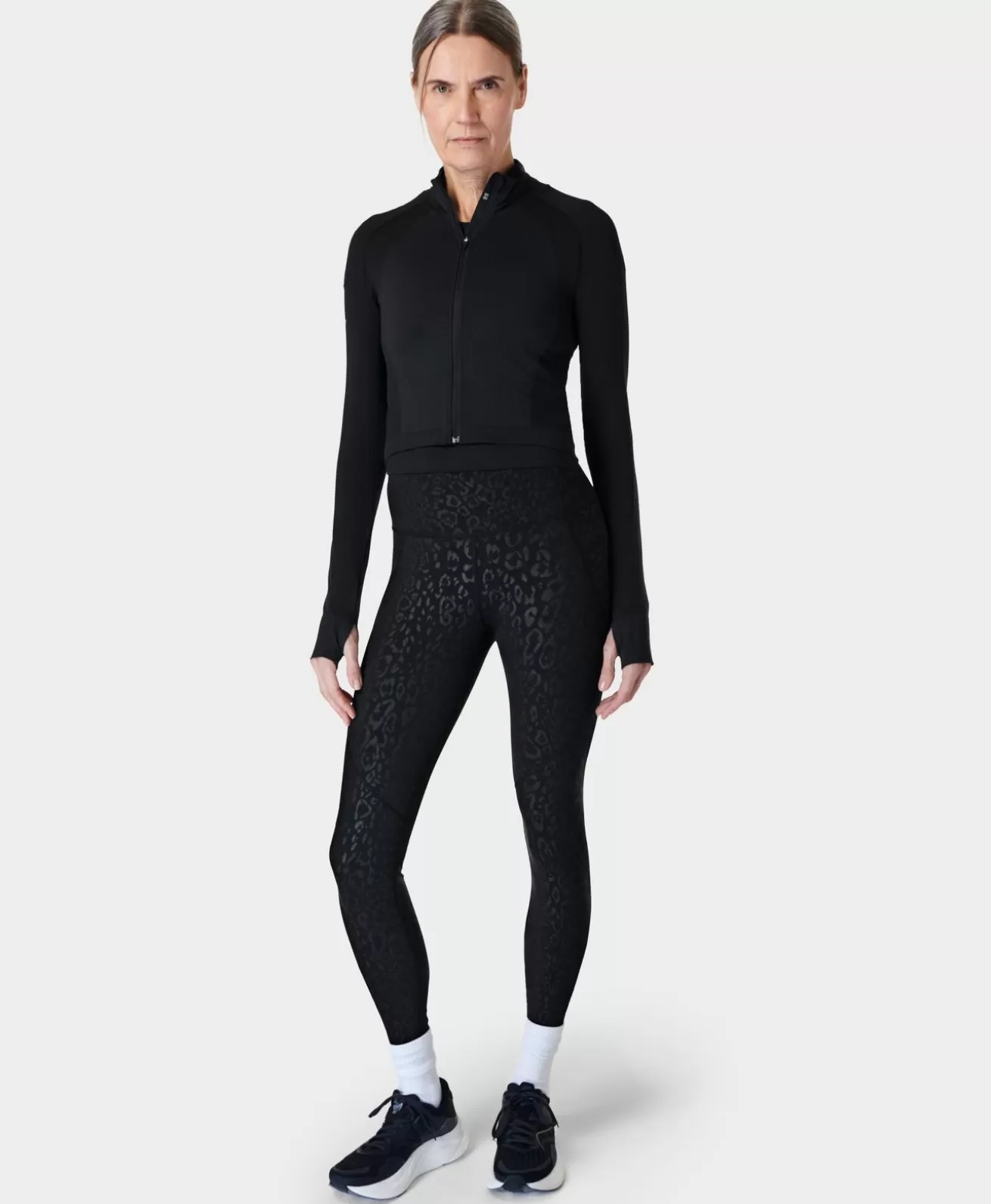 Sweaty Betty Power Embossed Workout Leggings- Pocketed | Full Length