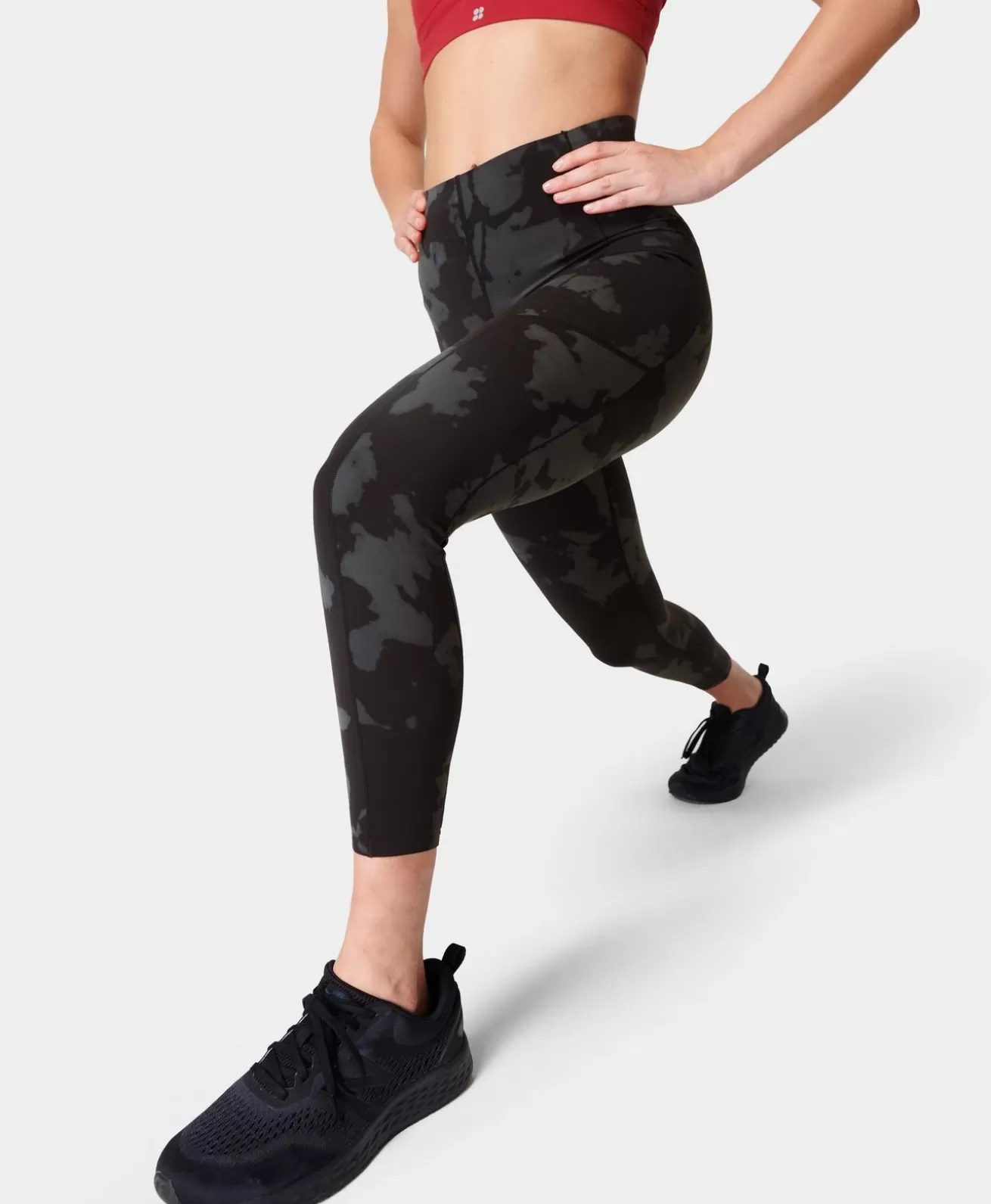 Sweaty Betty Power UltraSculpt High-Waisted 7/8 Workout Leggings- Pocketed | High-Waisted