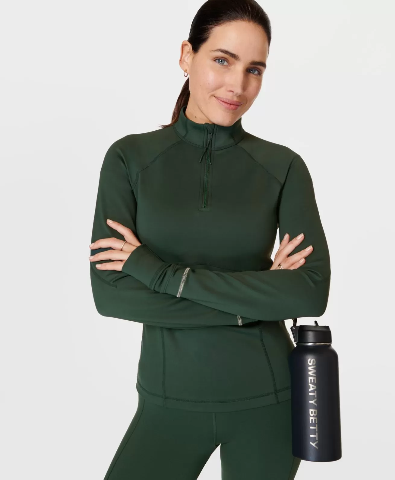 Sweaty Betty Pro Run Half Zip- Sweatshirts + Hoodies