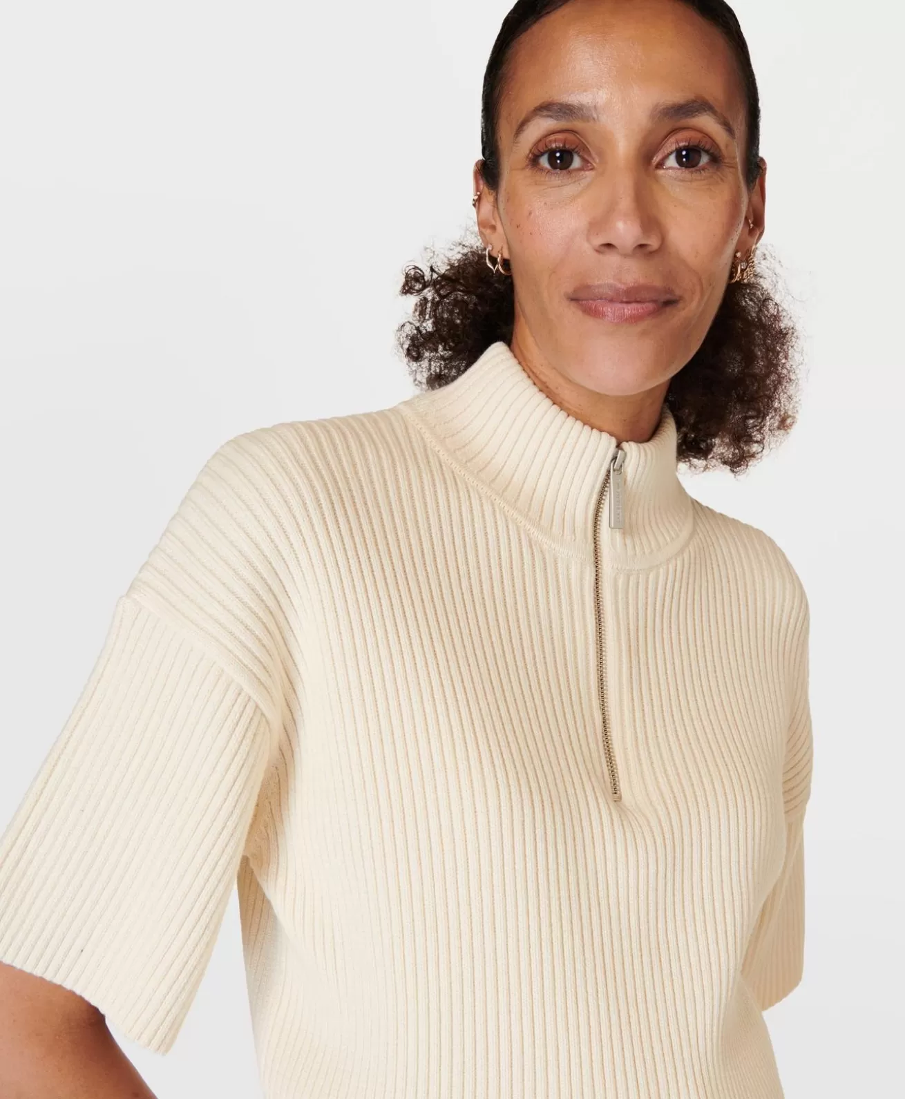 Sweaty Betty Retreat Rib Sweater- Sweaters