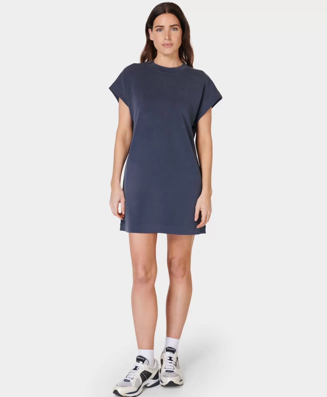 Sweaty Betty Sand Wash CloudWeight Tee Dress- Dresses & Jumpsuits