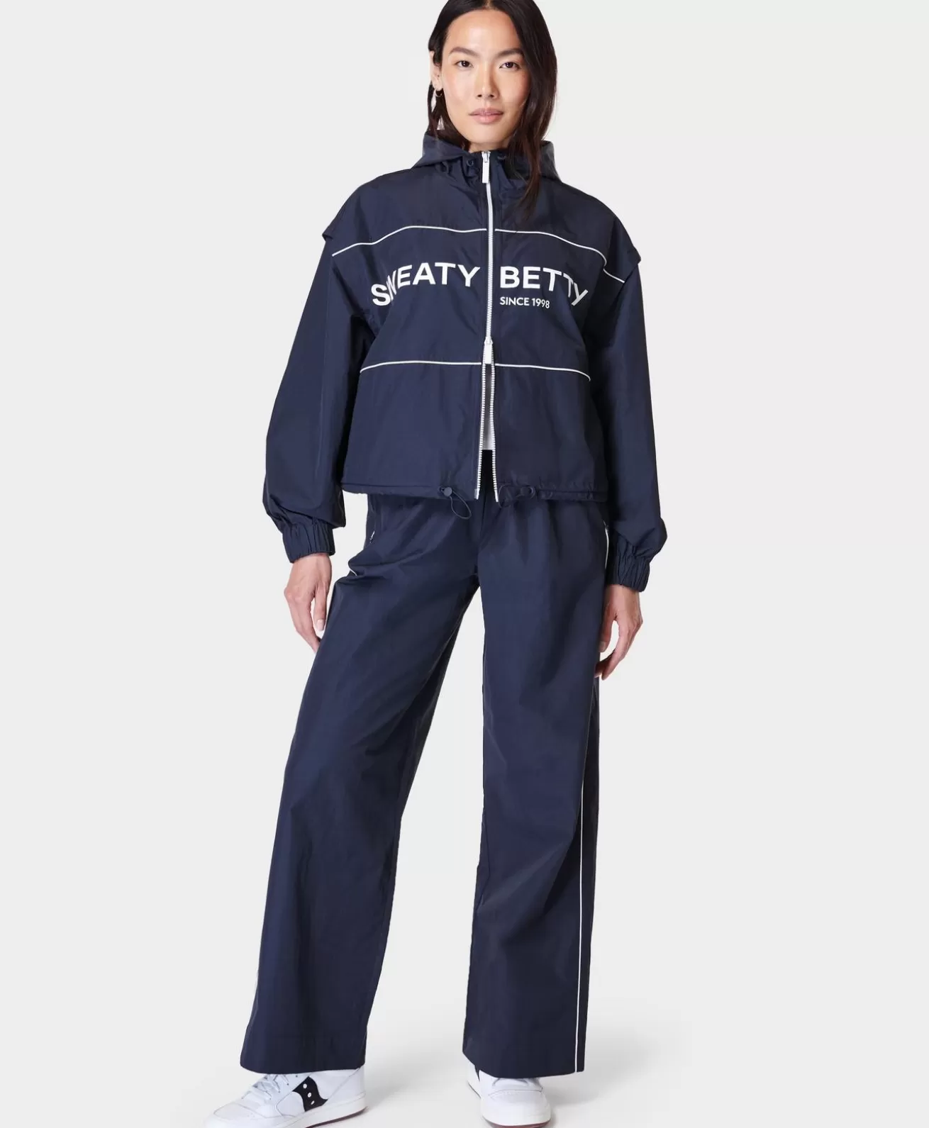 Sweaty Betty SB Shell Zip Up- Sweatshirts + Hoodies