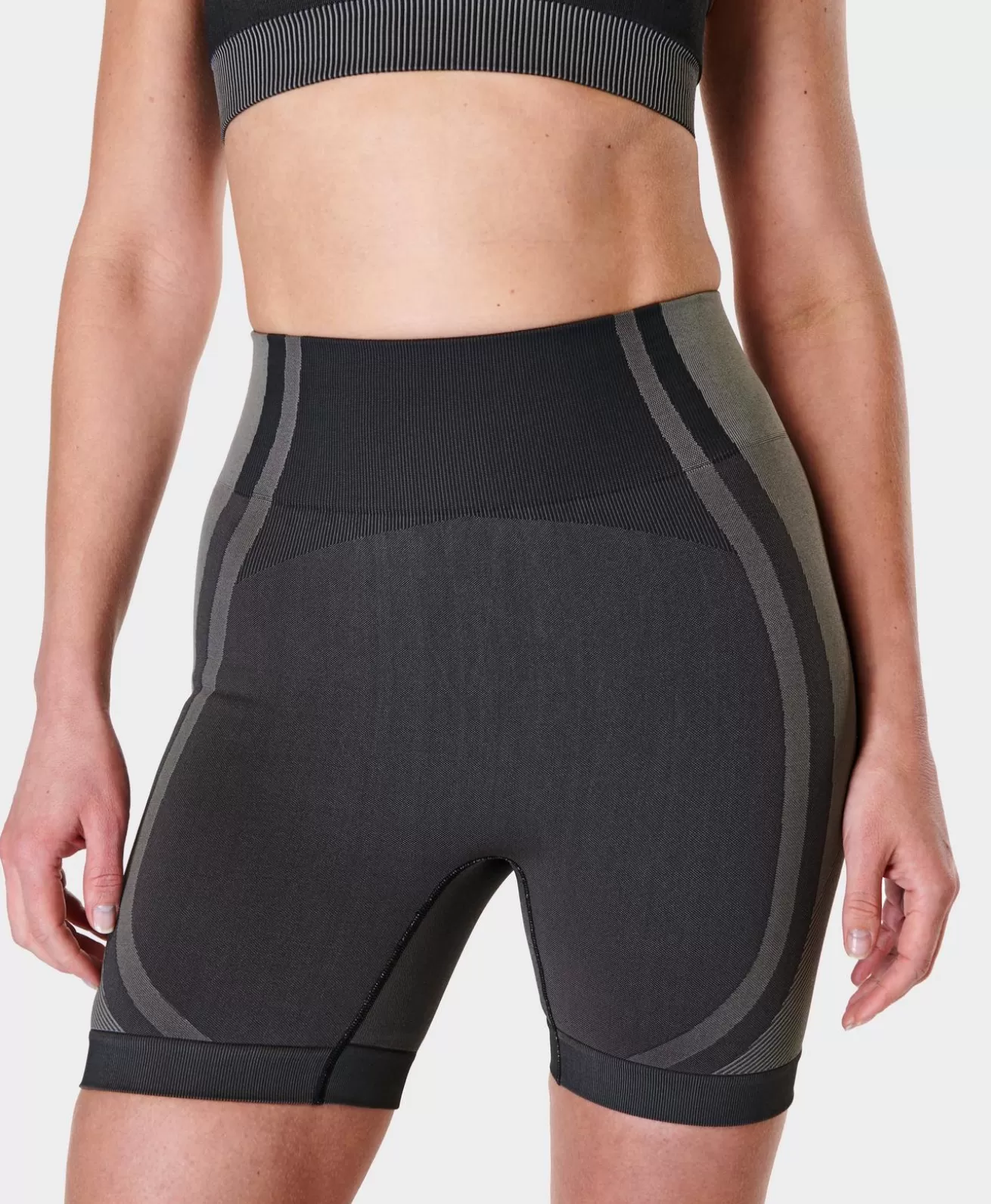 Sweaty Betty Silhouette Sculpt Seamless Workout Shorts- Shorts + Skirts