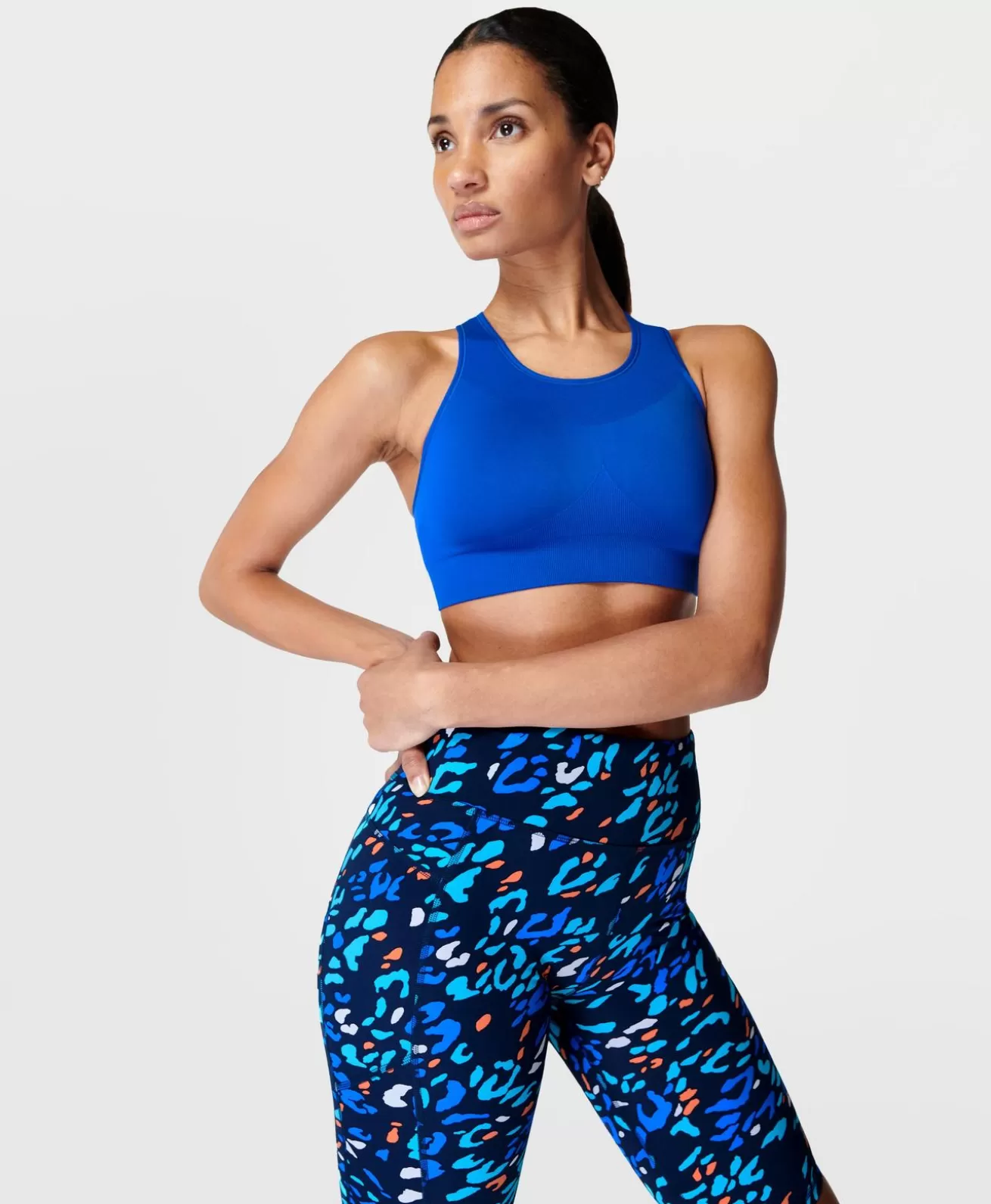 Sweaty Betty Stamina Seamless Sports Bra- Underwear | Medium Support