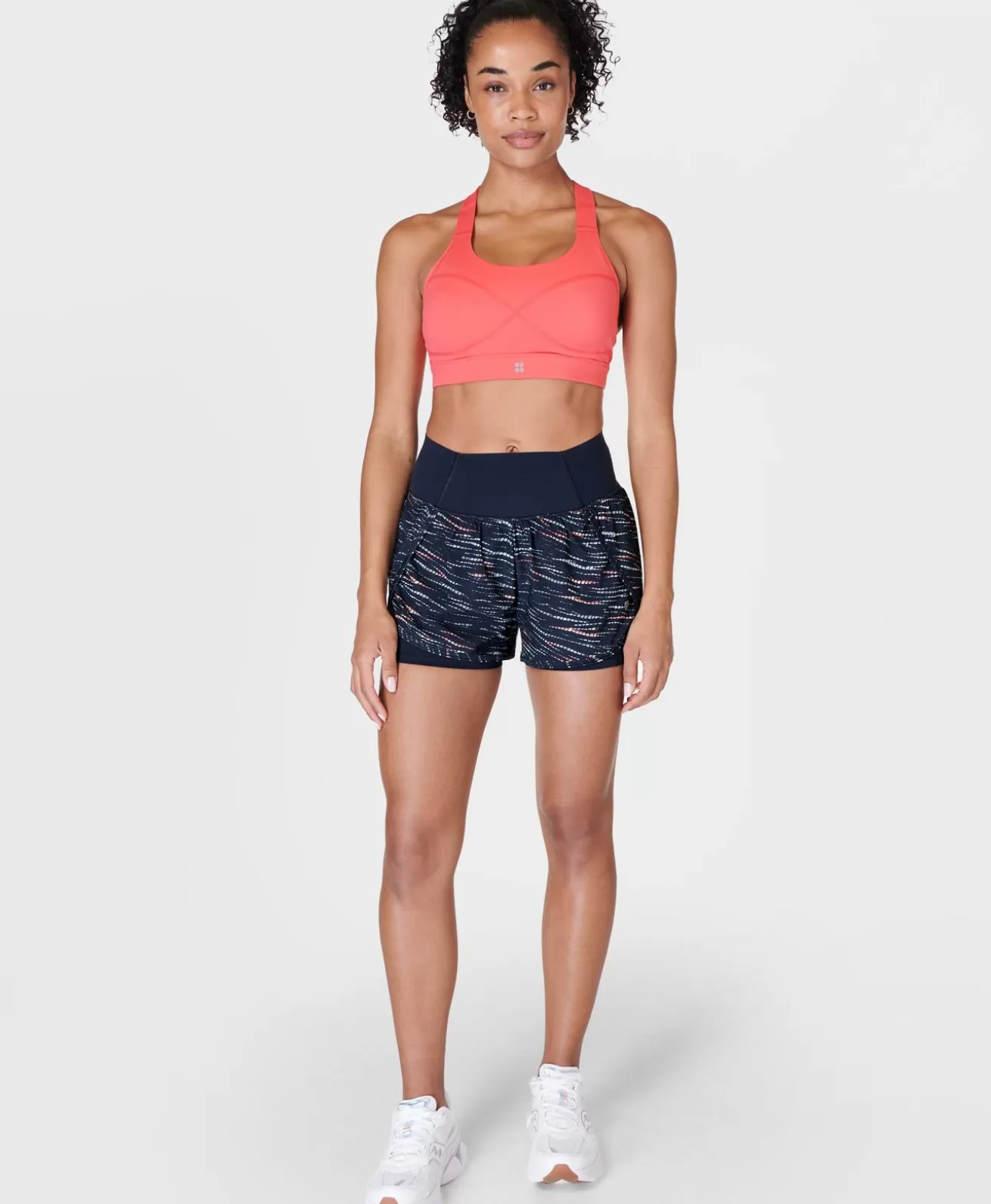 Sweaty Betty Stride Run Short Print- Shorts + Skirts