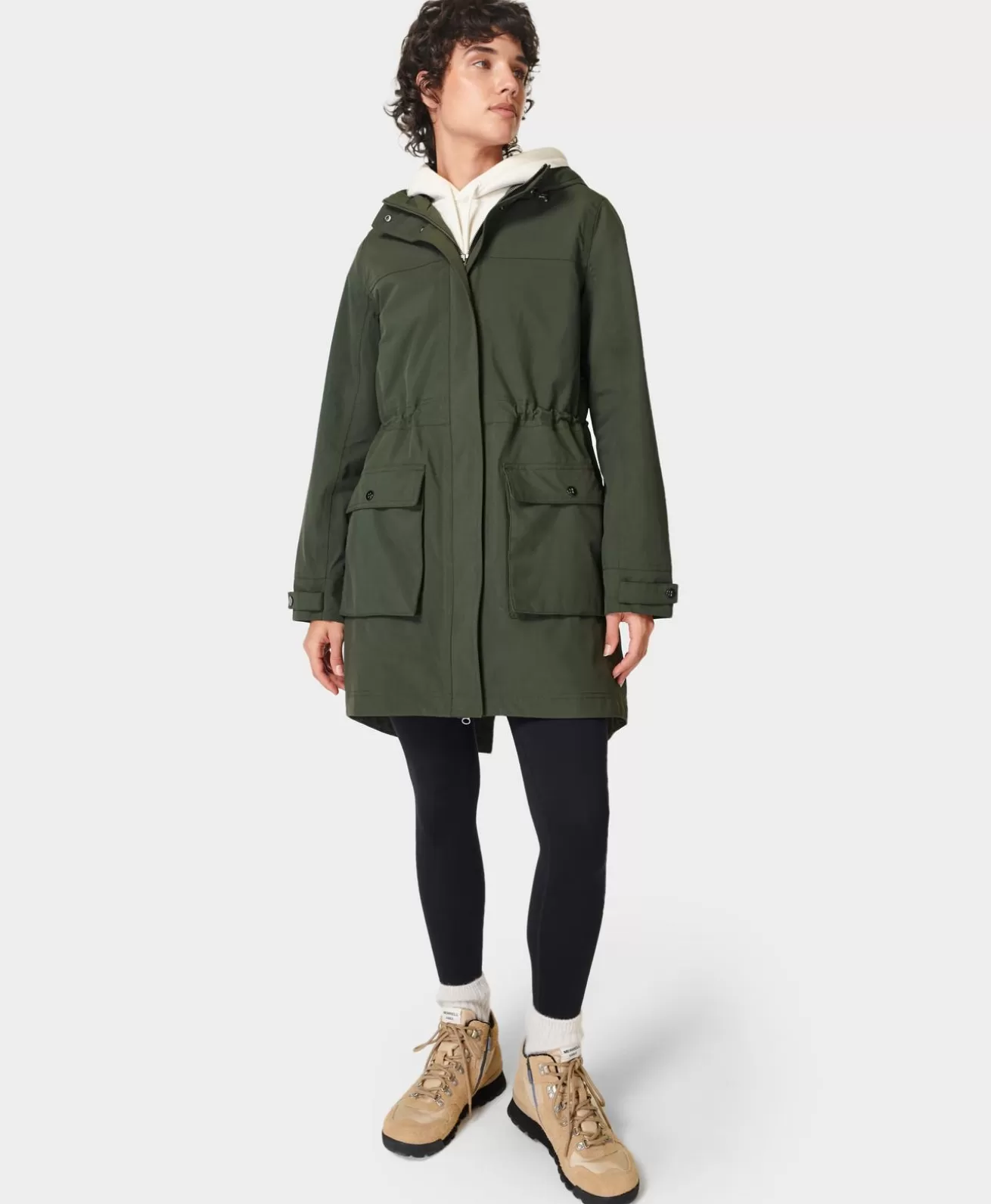 Sweaty Betty Stride Waterproof Parka- Coats & Jackets