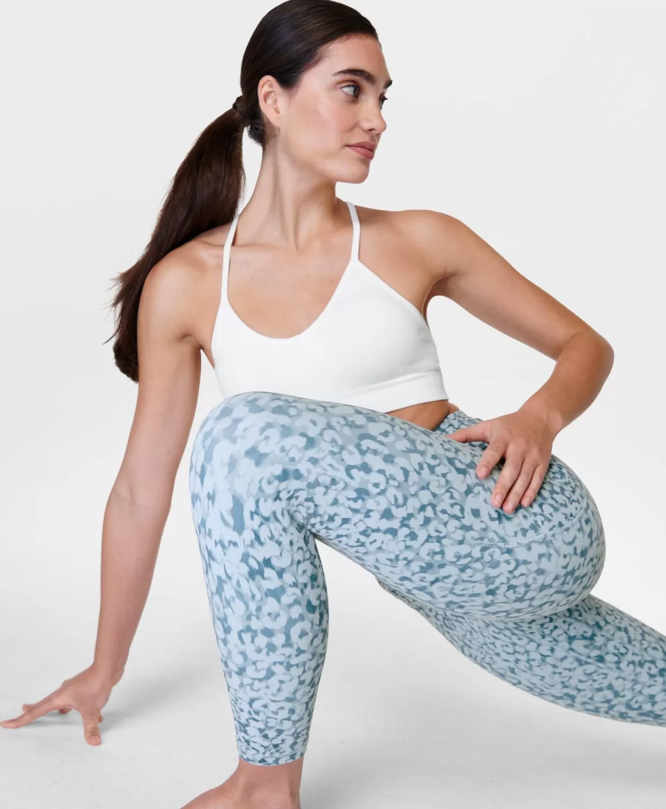 Sweaty Betty Super Soft 7/8 Yoga Leggings- Yoga Pants | Pocketed