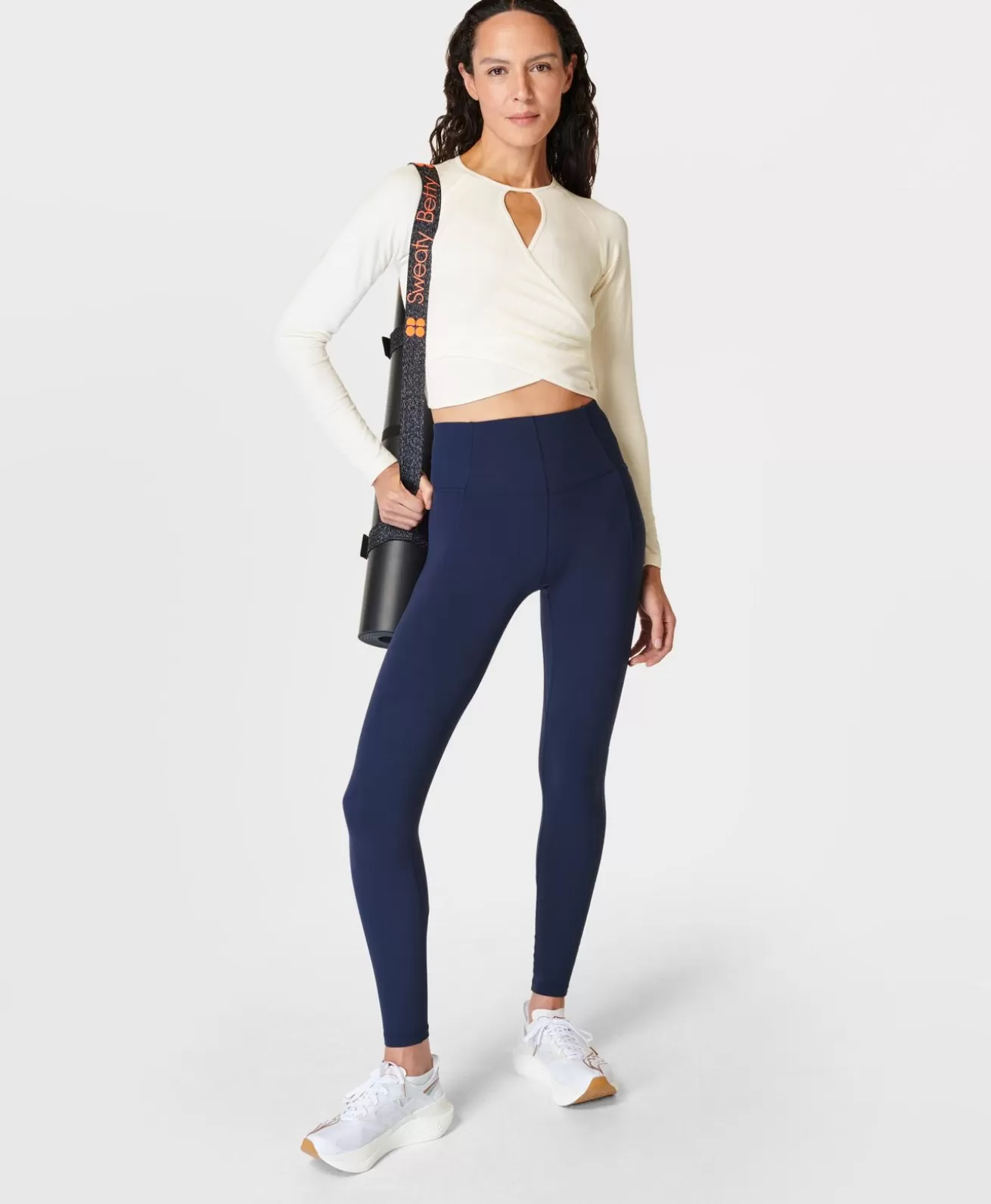 Sweaty Betty Super Soft Ribbed Yoga Leggings- Yoga Pants | Pocketed