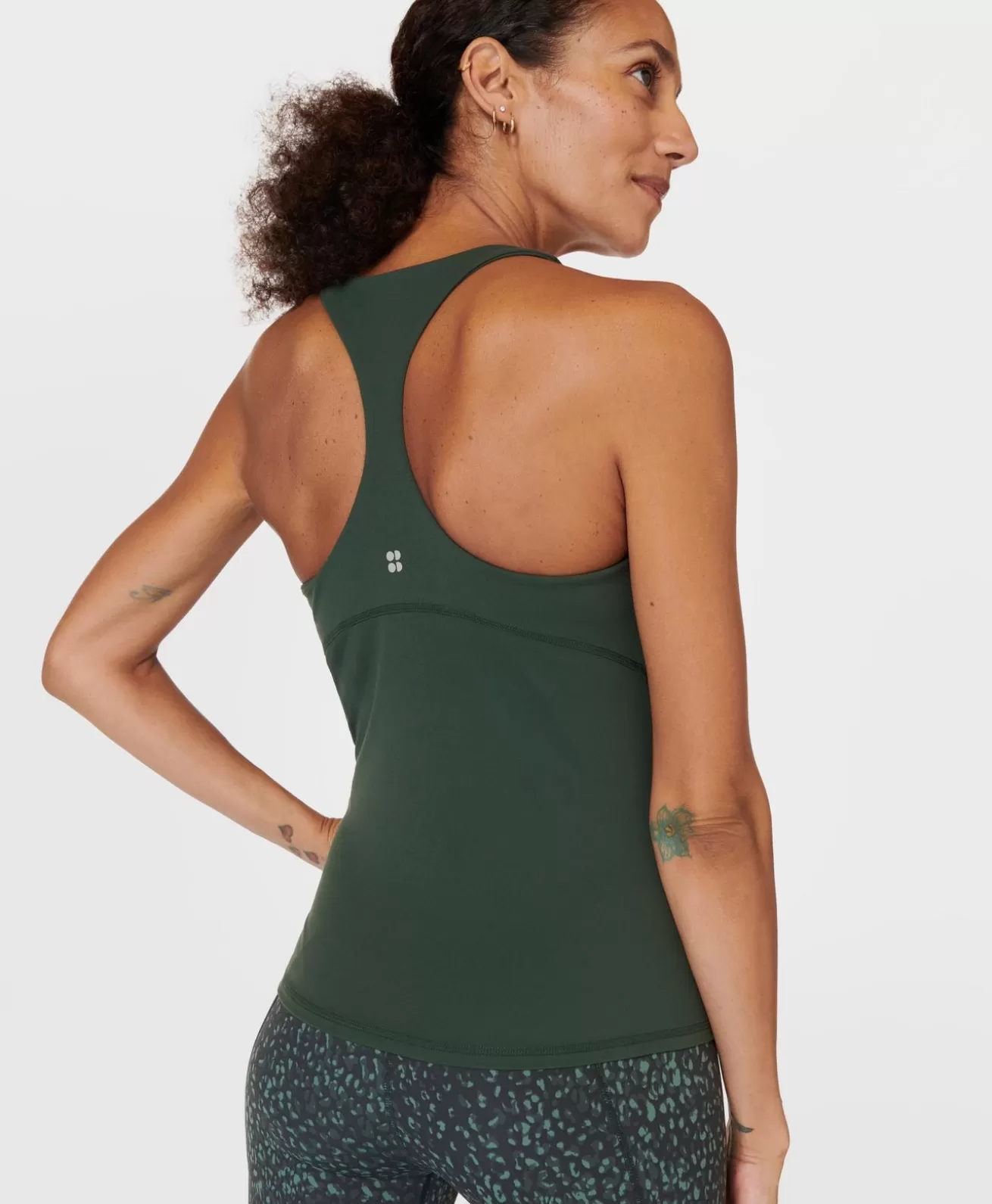 Sweaty Betty Super Soft Sleek Racerback Bra Tank- Tank Tops