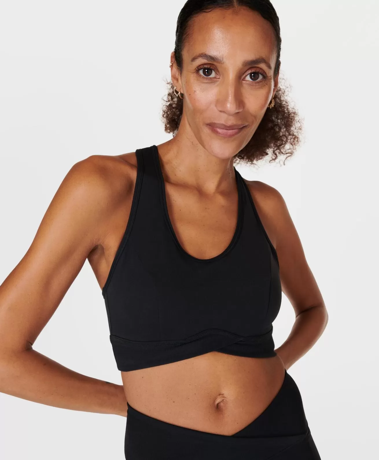 Sweaty Betty Super Soft Ultra-Lite Wrap Bra- Underwear | Light Support